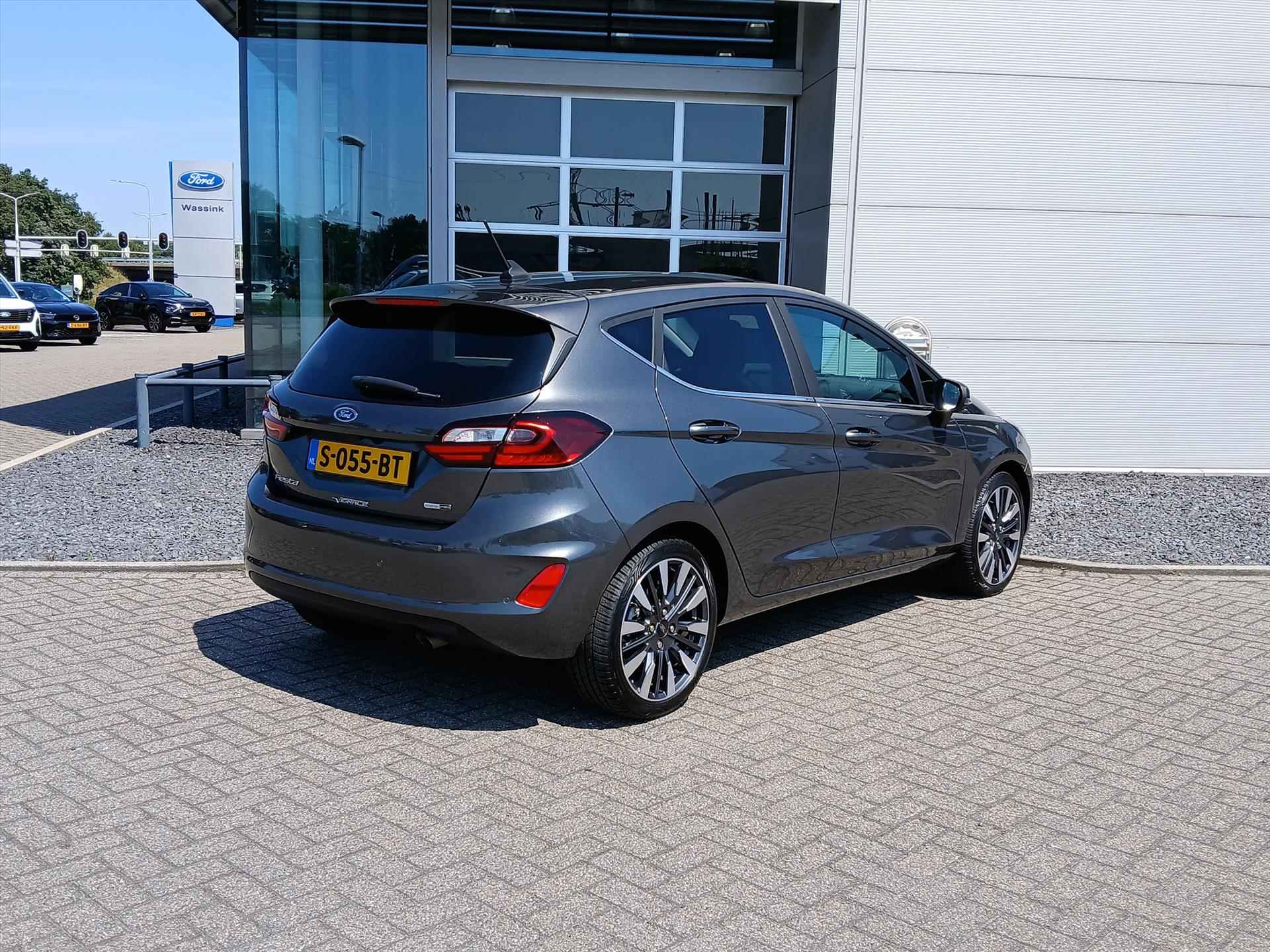 Ford Fiesta 1.0 EcoBoost 125pk mHEV Automaat 5dr Vignale | Navigatie | Achteruit rij camera | Licht metalen velgen| - 5/24