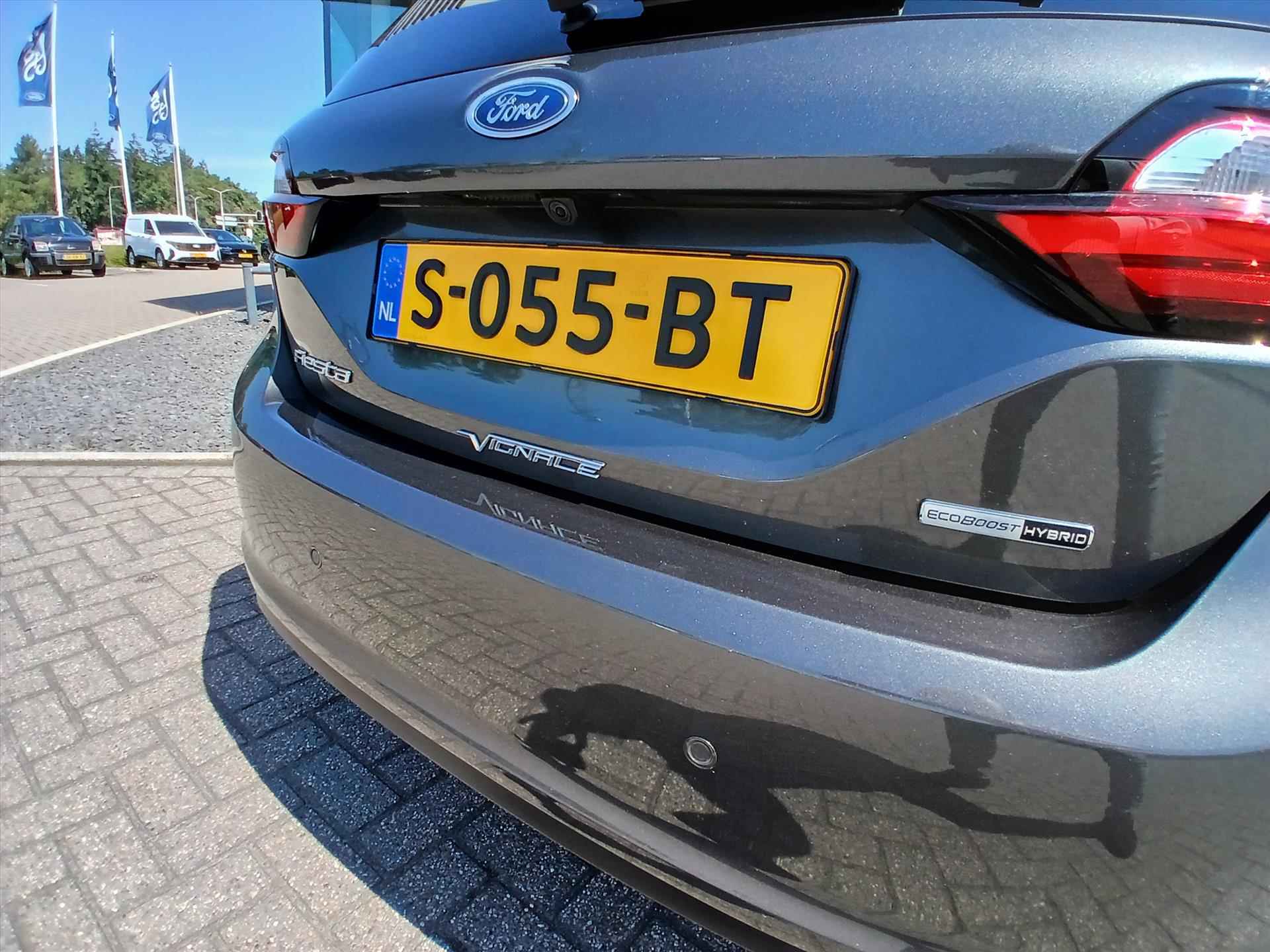 Ford Fiesta 1.0 EcoBoost 125pk mHEV Automaat 5dr Vignale | Navigatie | Achteruit rij camera | Licht metalen velgen| - 19/24