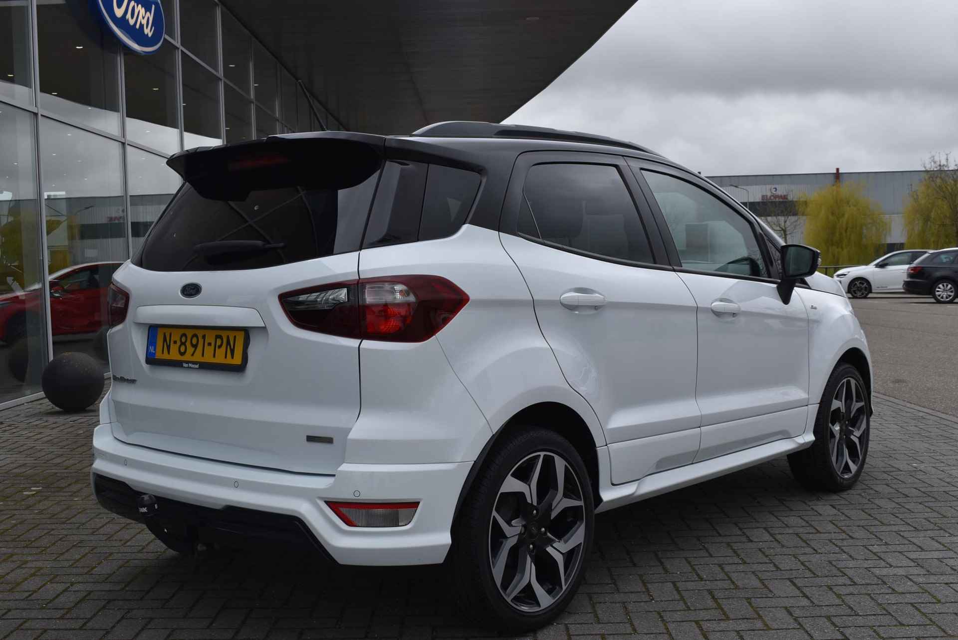 Ford EcoSport 1.0 EcoBoost ST-Line | parkeer sensoren V + A | Trekhaak | Winterpakket | 18"LMV | - 3/23