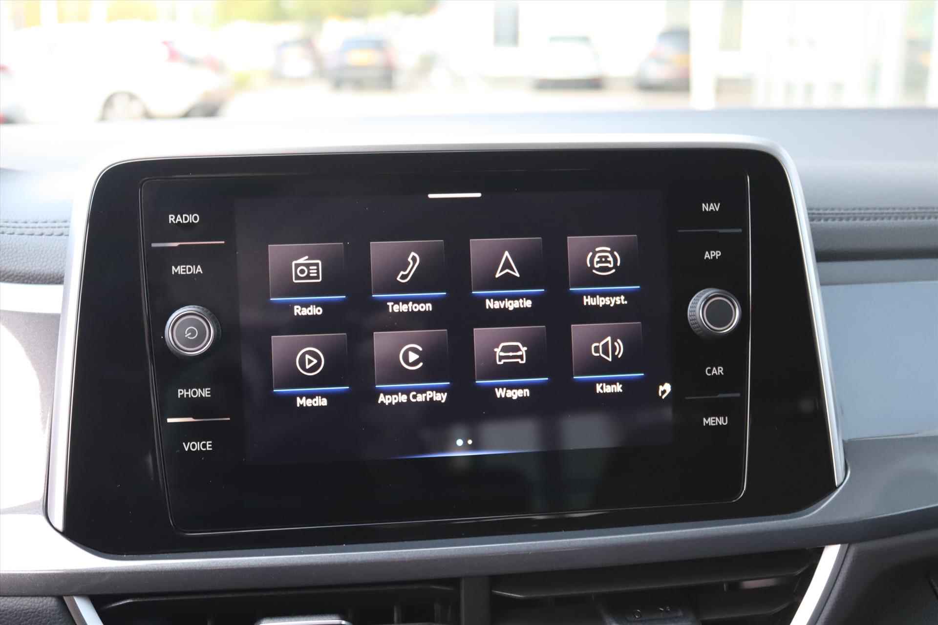 Volkswagen T-Roc 1.5TSI 150PK AUTOMAAT STYLE Navi Carplay | Adapt.Cruise | Electr.Klep | Camera | Virtual Cockpit | Stoel/stuurverw | IQ Light | - 21/55