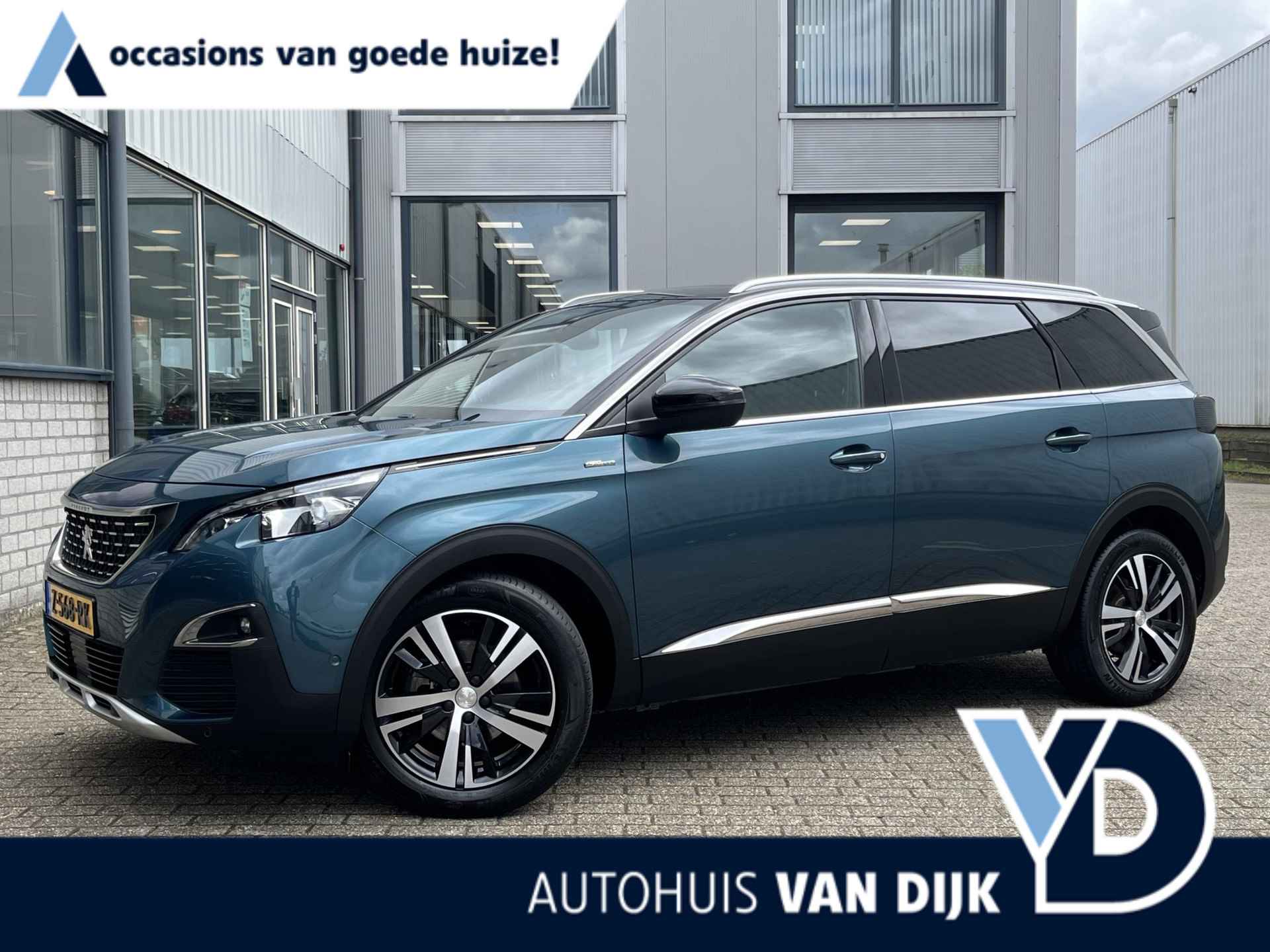 Peugeot 5008 1.2 PureTech GT-Line | Navi/Clima/Cruise/18"/Apple CarPlay-Android Auto/Afn.Trekhaak - 1/105