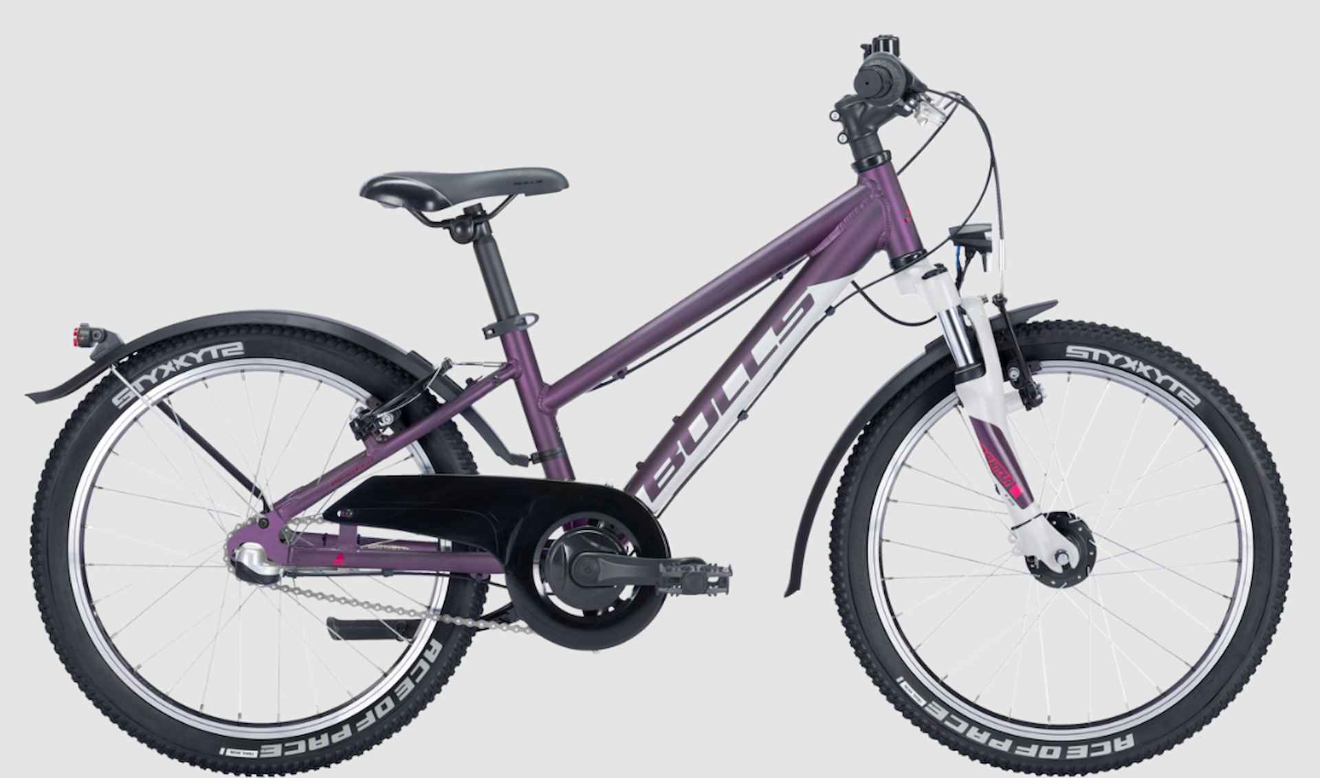 BULLS Tokee Street 20 3-spd inner Jongens Dark Purple Matt 20" 28cm 2023 - 1/2