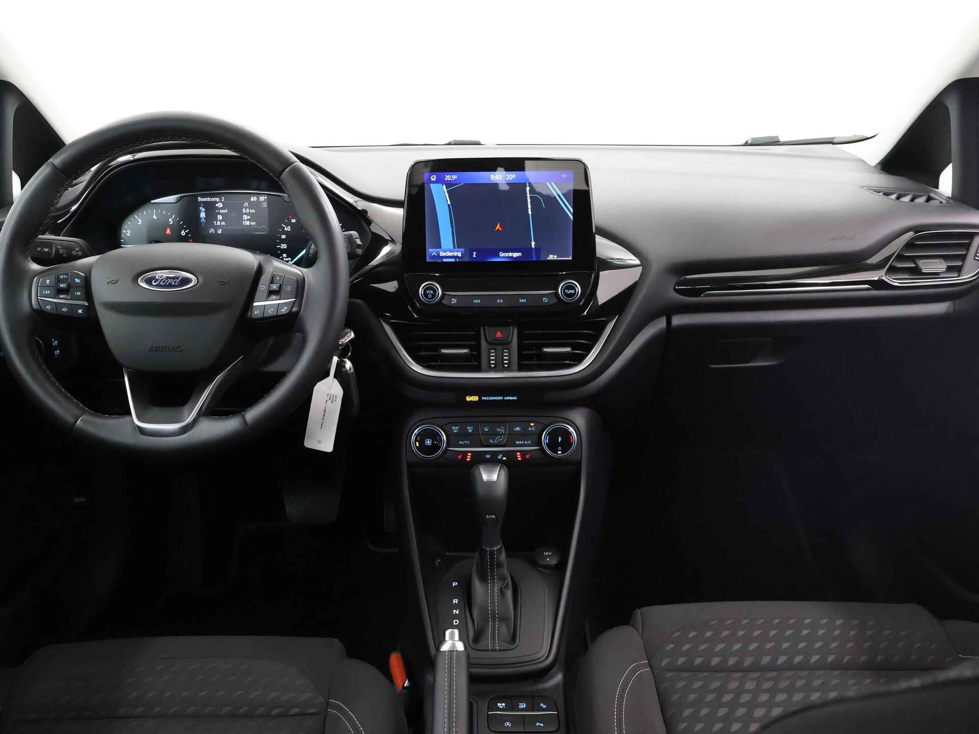 Ford Fiesta 1.0 EcoBoost Automaat Titanium | Adaptive Cruise Control | LED Koplampen | Navigatie | Winterpack | - 9/38