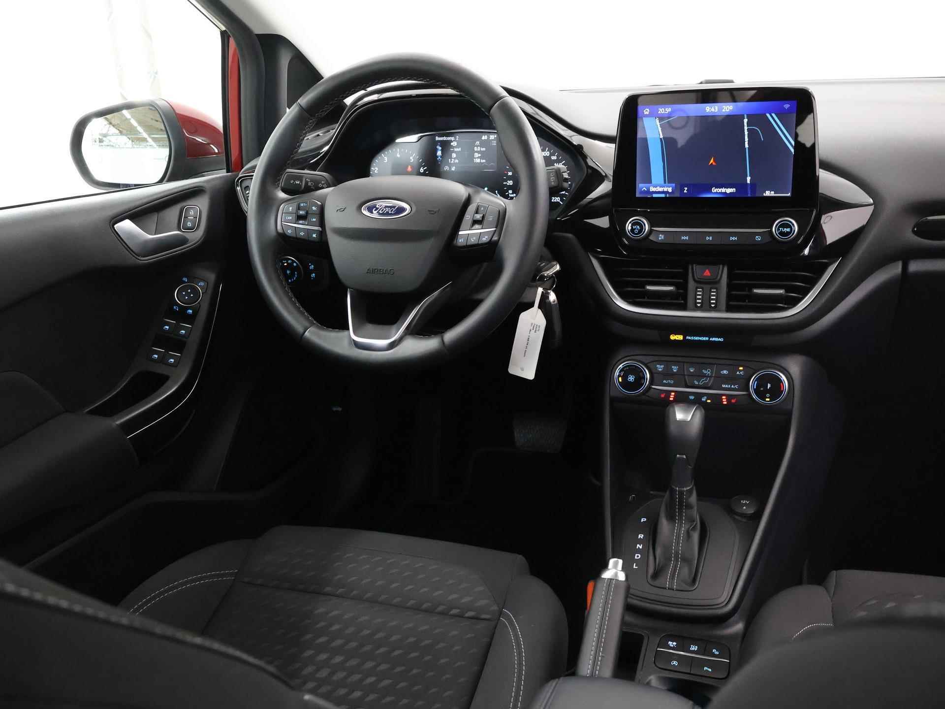 Ford Fiesta 1.0 EcoBoost Automaat Titanium | Adaptive Cruise Control | LED Koplampen | Navigatie | Winterpack | - 10/38