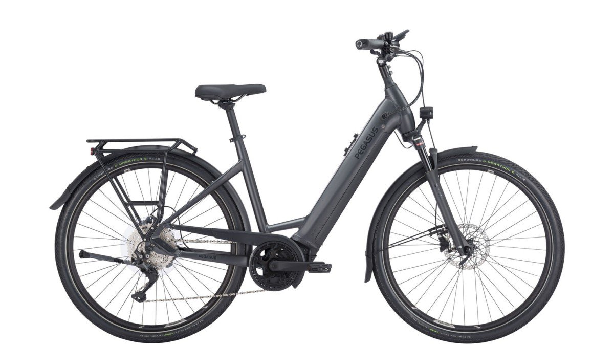 PEGASUS PREMIO EVO 10 LITE (500wh) Dames Black Matt 28" 55cm 2024