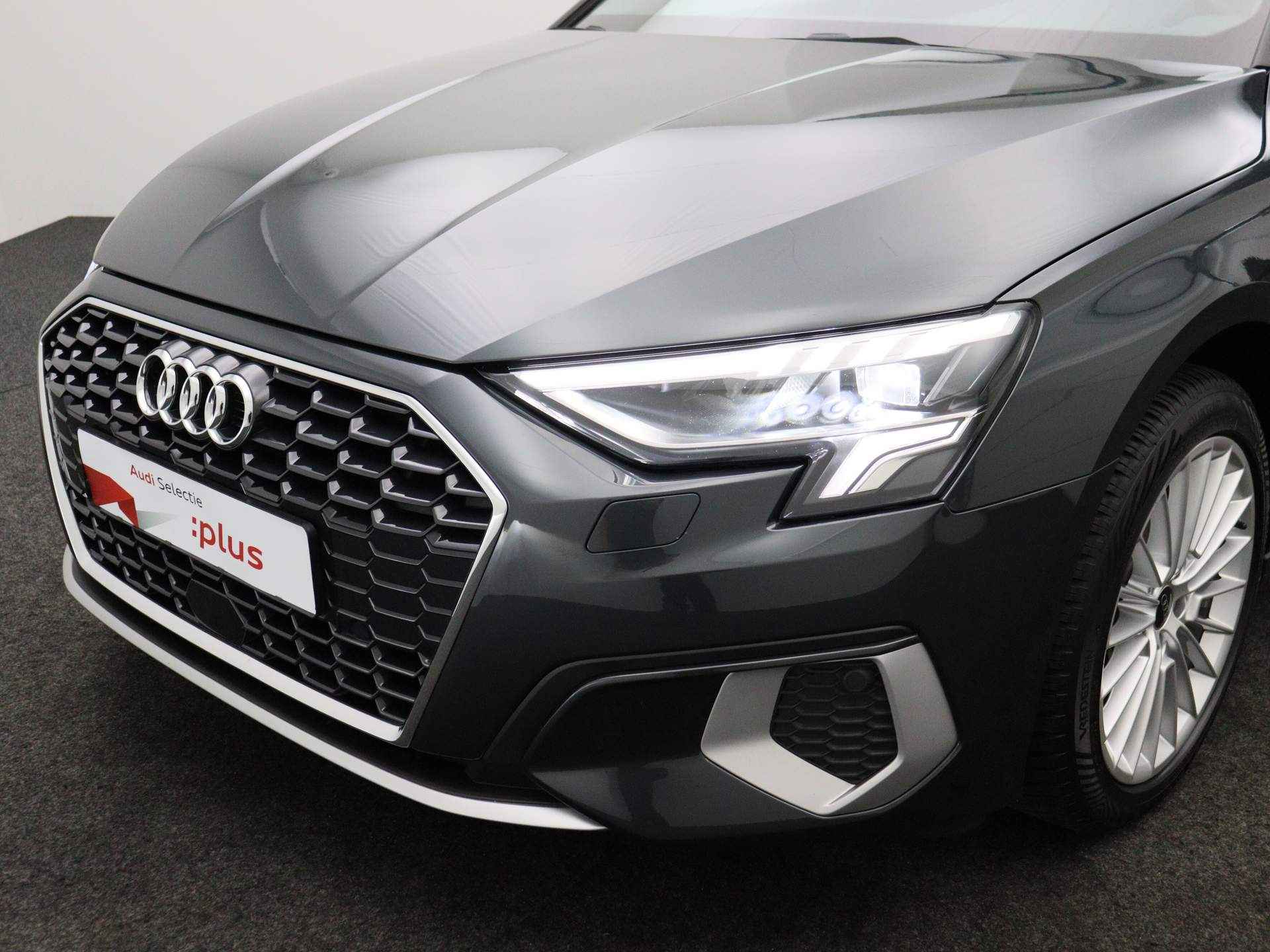 Audi A3 Sportback Advanced edition 30 TFSI 110pk | CarPlay / Android Auto | LED | Cruise | Navi | Sportstoelen | 17 inch | - 31/36