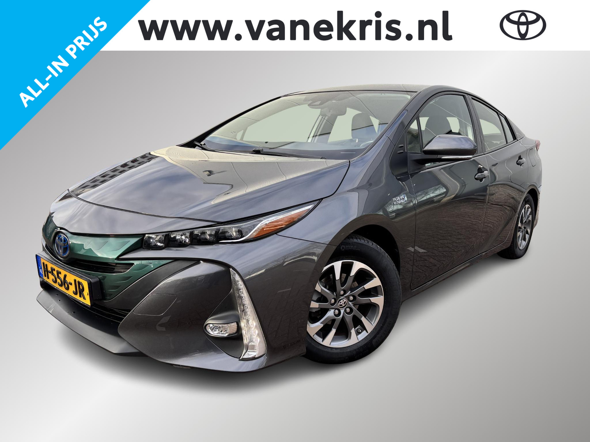 Toyota Prius 1.8 Plug-in Business Plus Solar Roof, Stoelverwarming, Navi, Draadloos laden telefoon