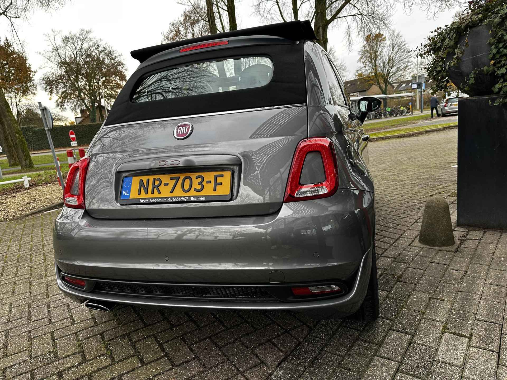 Fiat 500C S 0.9 TwinAir Turbo Sport 105 PK | Navi | DAB | PDC | Telefoon | LM velgen - 9/26