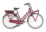 GAZELLE Miss Grace C7 HMB Dames Coral Red Glans 54cm 2025