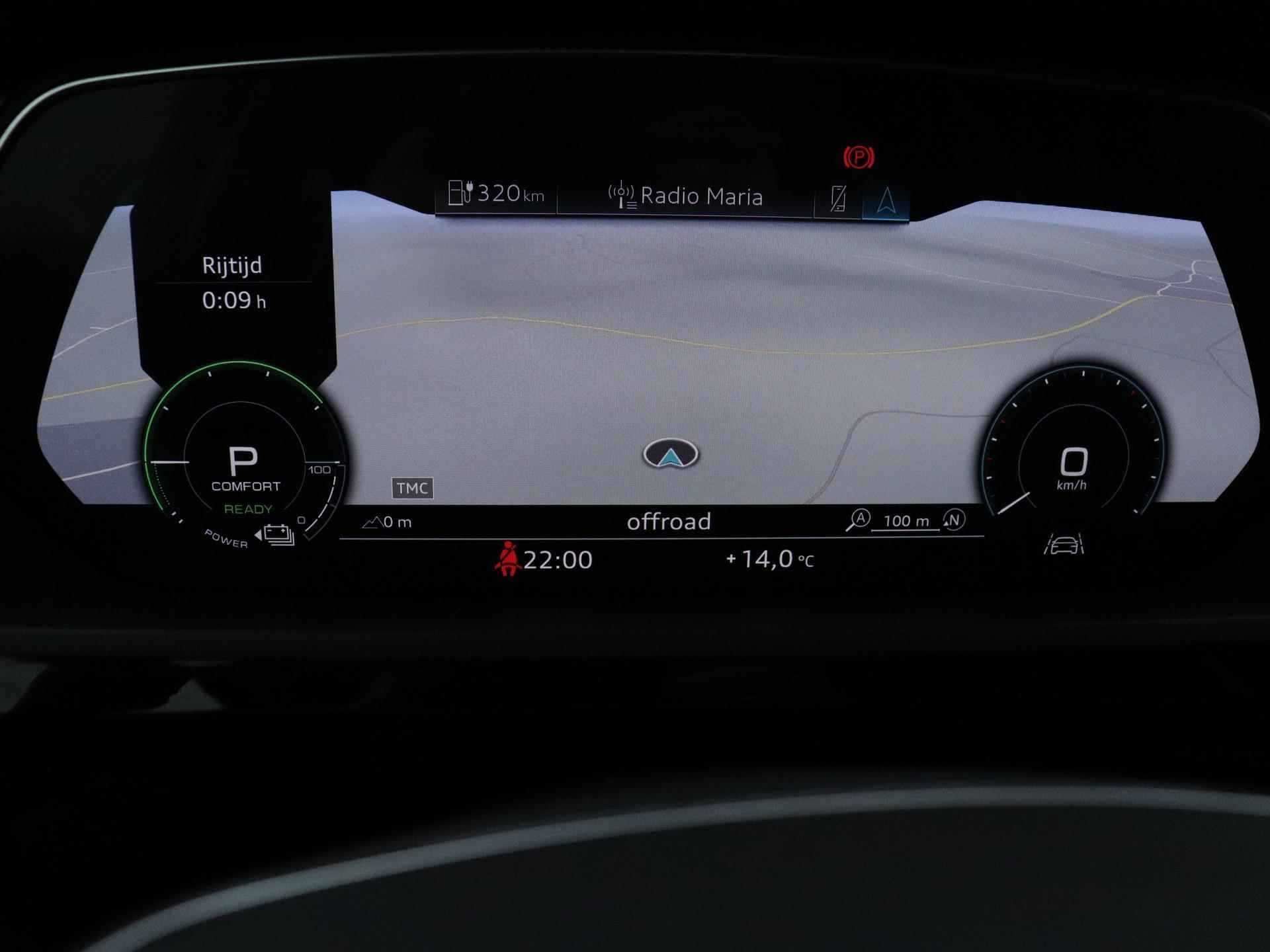 Audi e-tron e-tron 55 quattro advanced 95 kWh 360 PK | Automaat | Navigatie | Adaptive Cruise Control | Parkeersensoren | Stoelverwarming | Camera | Lichtmetalen velgen | Climate Control | Trekhaak | - 10/21