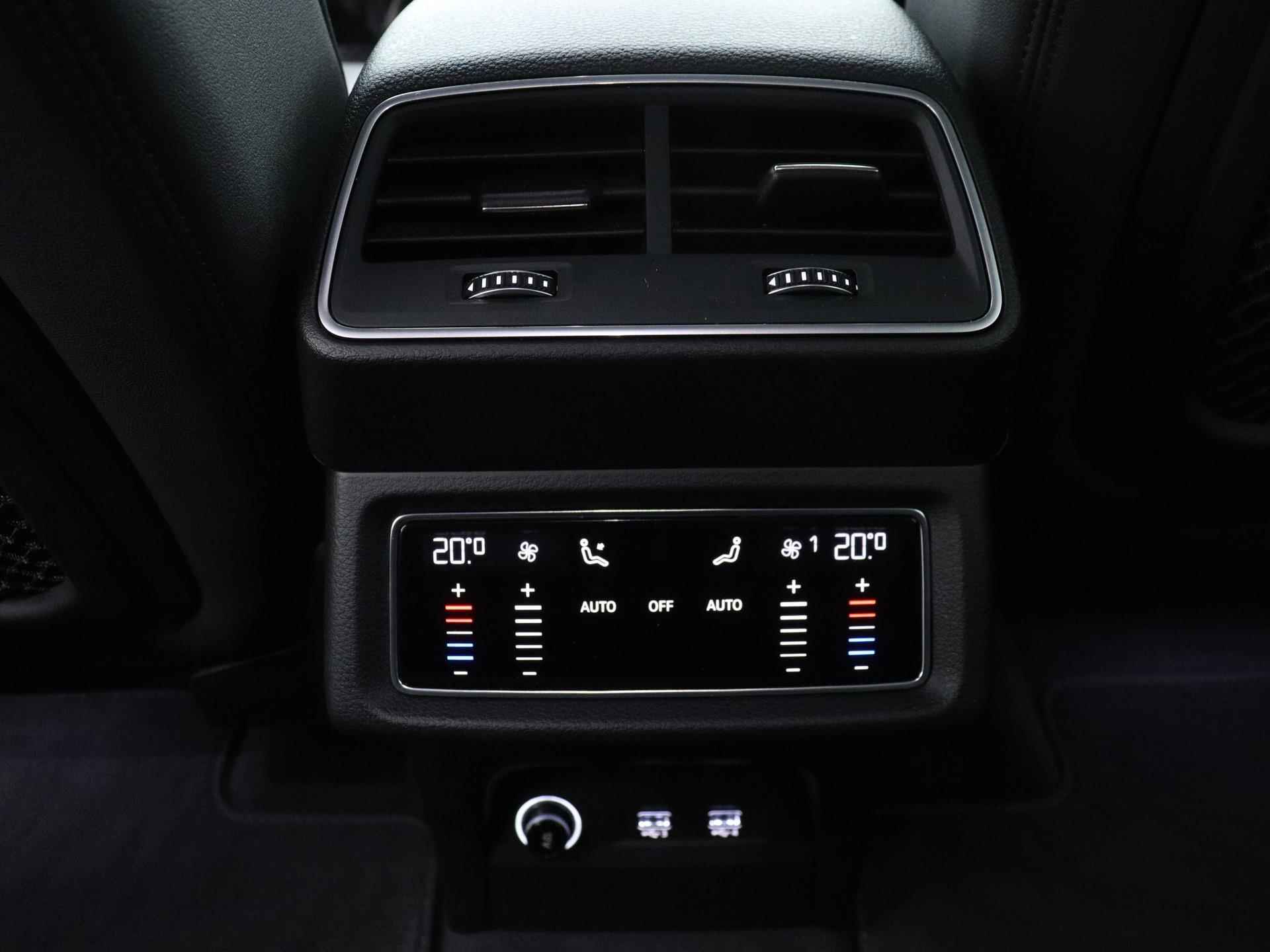 Audi e-tron e-tron 55 quattro advanced 95 kWh 360 PK | Automaat | Navigatie | Adaptive Cruise Control | Parkeersensoren | Stoelverwarming | Camera | Lichtmetalen velgen | Climate Control | Trekhaak | - 17/21