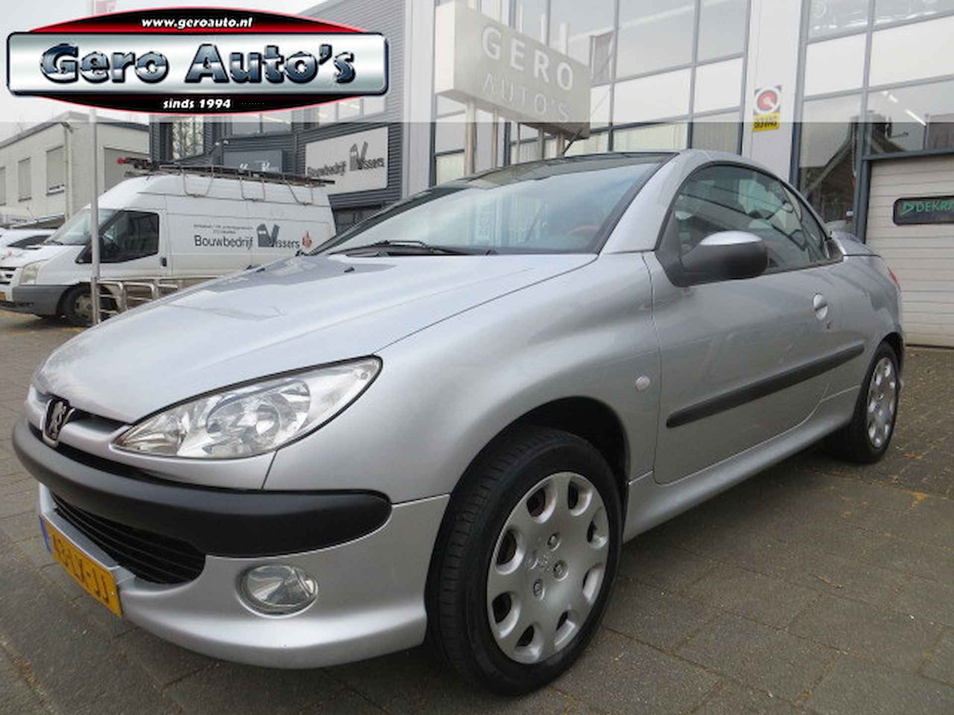 Peugeot 206 CC 1.6-16V nl-auto cabrio leder ,122 dkm mooie auto - 2/13