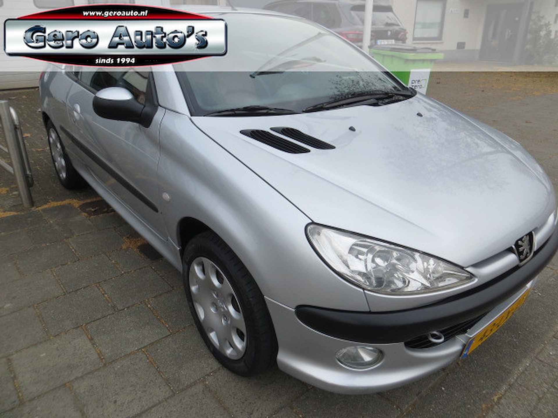 Peugeot 206 CC 1.6-16V nl-auto cabrio leder ,122 dkm mooie auto - 7/13