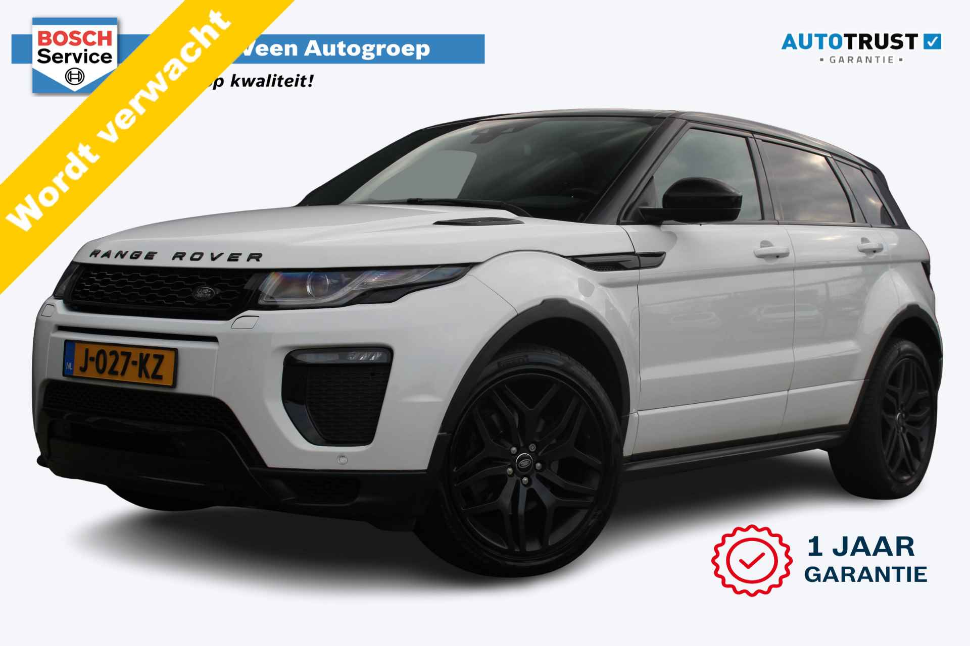 Land Rover Range Rover Evoque 2.0 TD4 Autobiography | incl. 12 maanden garantie | Black Exterior Pack | Meridian Sound system | 20" Lichtmetalen velgen | Elektrische kofferklep | Luxe lederen bekleding | Navigatie | Apple Carplay | Geheugenstoelen | Stoel + stuurverwarming | Dodehoek detectie | Bi-xenon verlichting | Achteruitrijcamera |