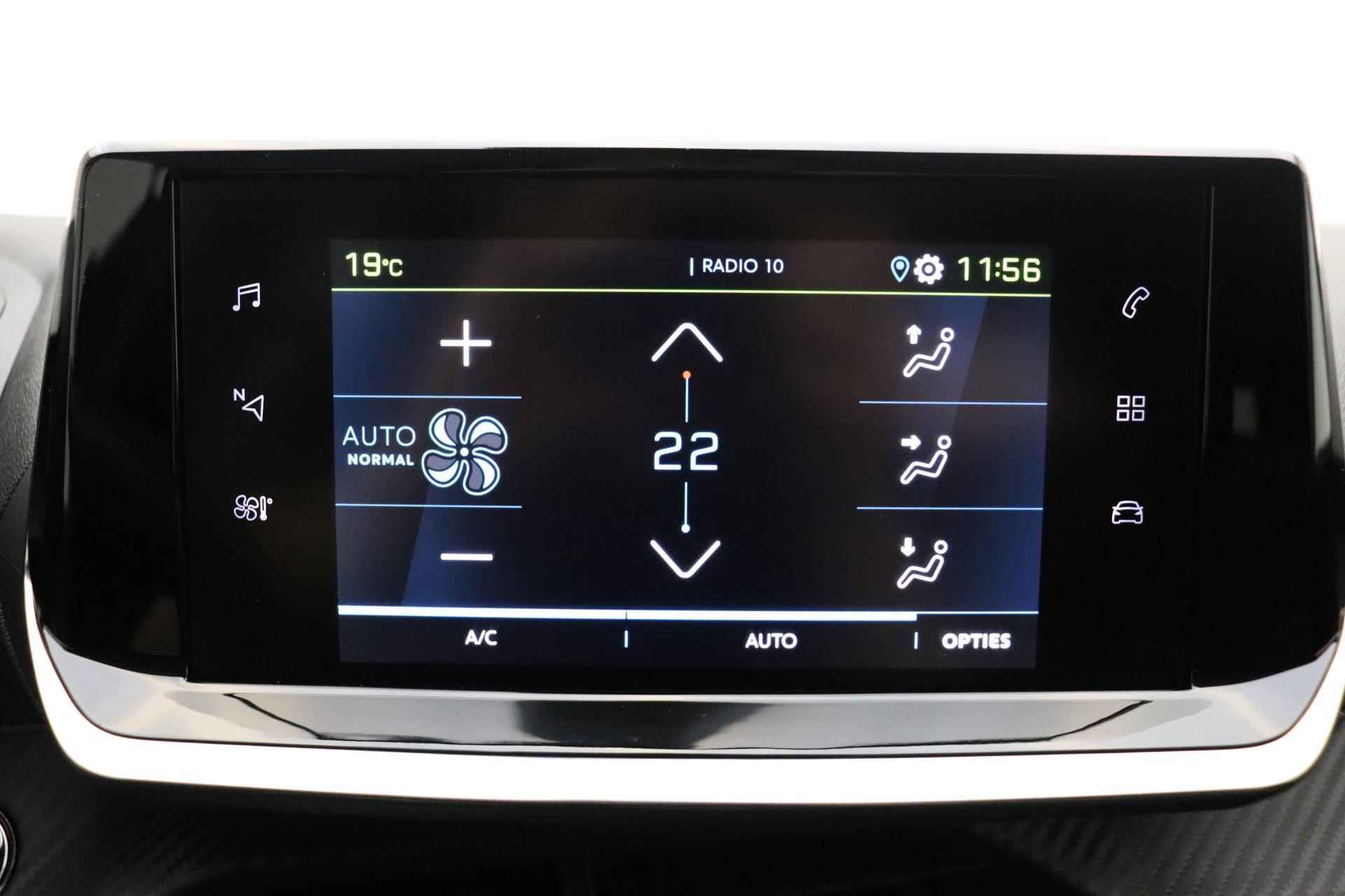 Peugeot e-208 EV Allure Pack 50 kWh 100% Elektrisch | Camera | Parkeersensor Achter | Cruise Control | Airco | Stoelverwarming | Radio | Bluetooth  | - 23/33