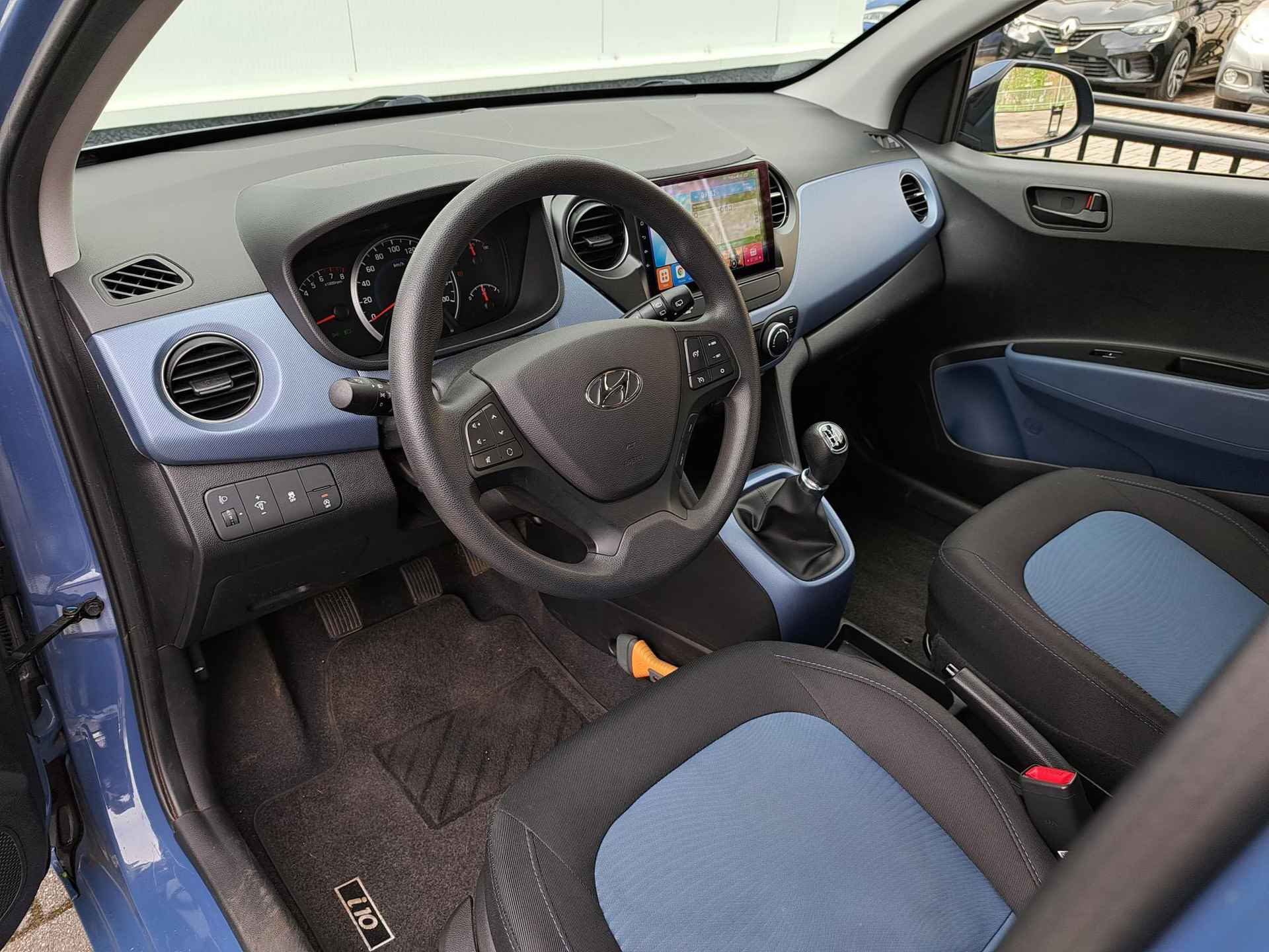 Hyundai i10 1.0i i-Motion Comfort | Apple Carplay & Android | Airco | Cruise control - 11/29
