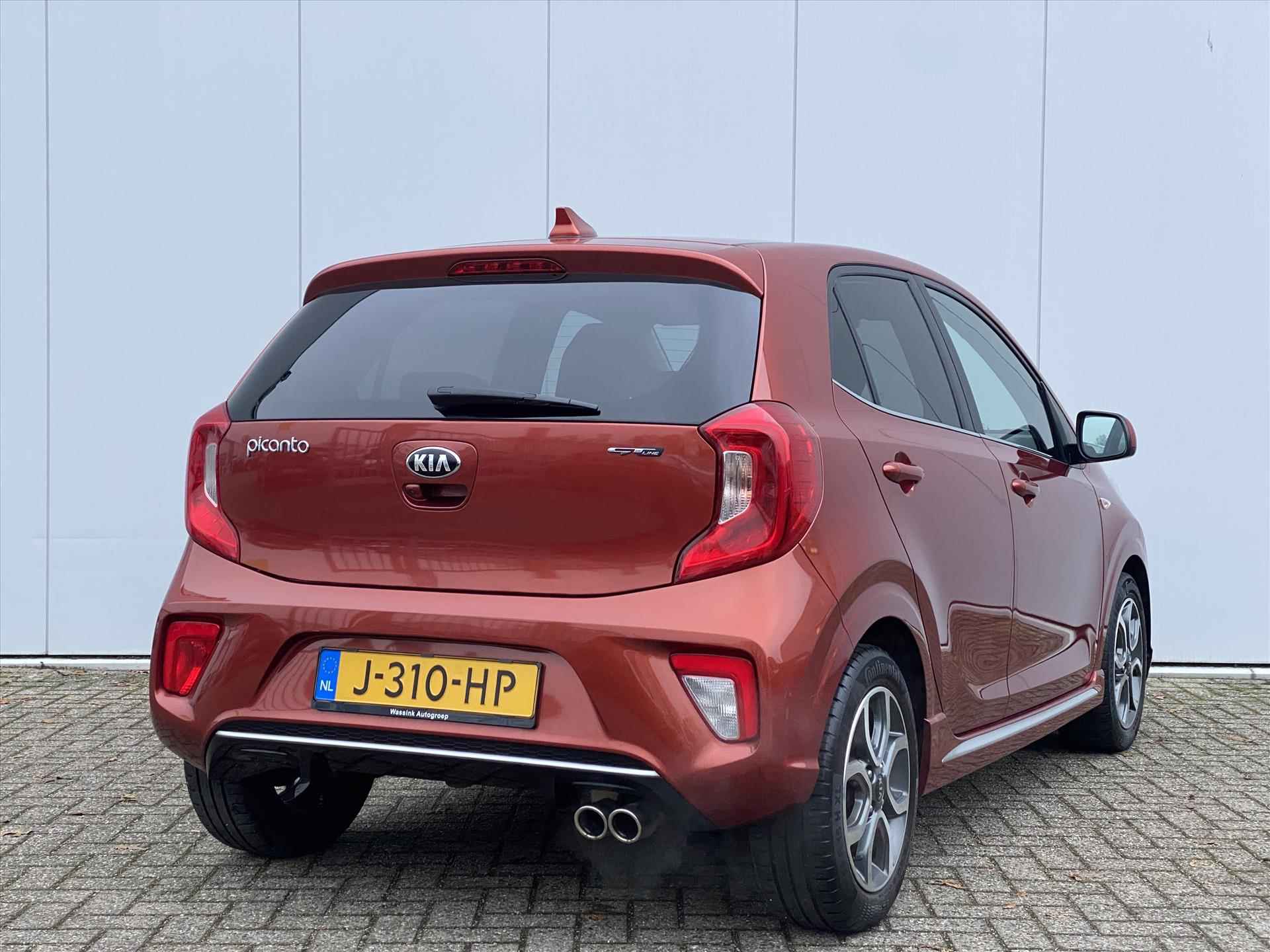 KIA Picanto 1.0 MPi 67pk 4-zits GT-Line Edition | Navigatie | Camera | Leder | LED | - 5/39