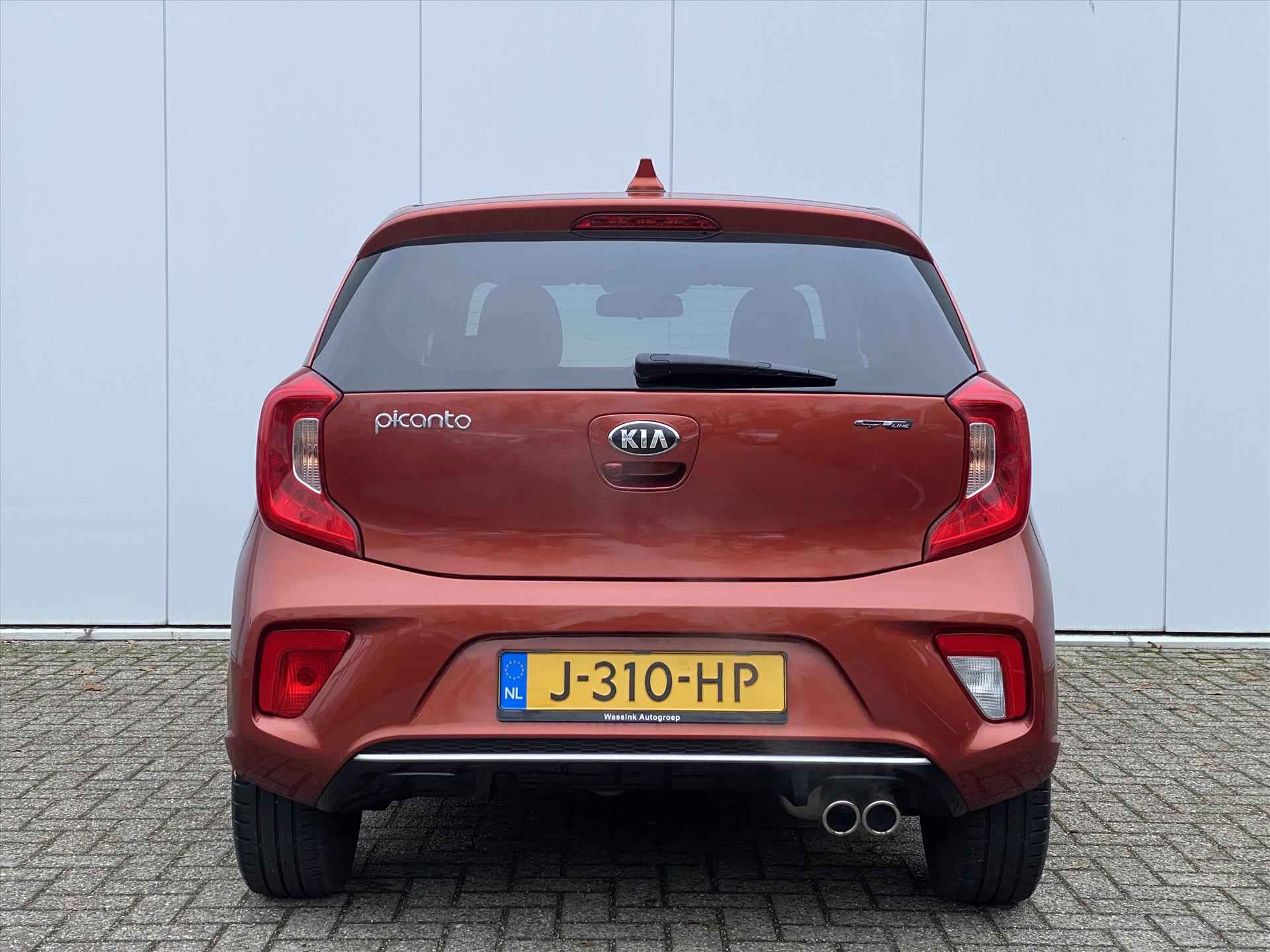 KIA Picanto 1.0 MPi 67pk 4-zits GT-Line Edition | Navigatie | Camera | Leder | LED | - 6/39