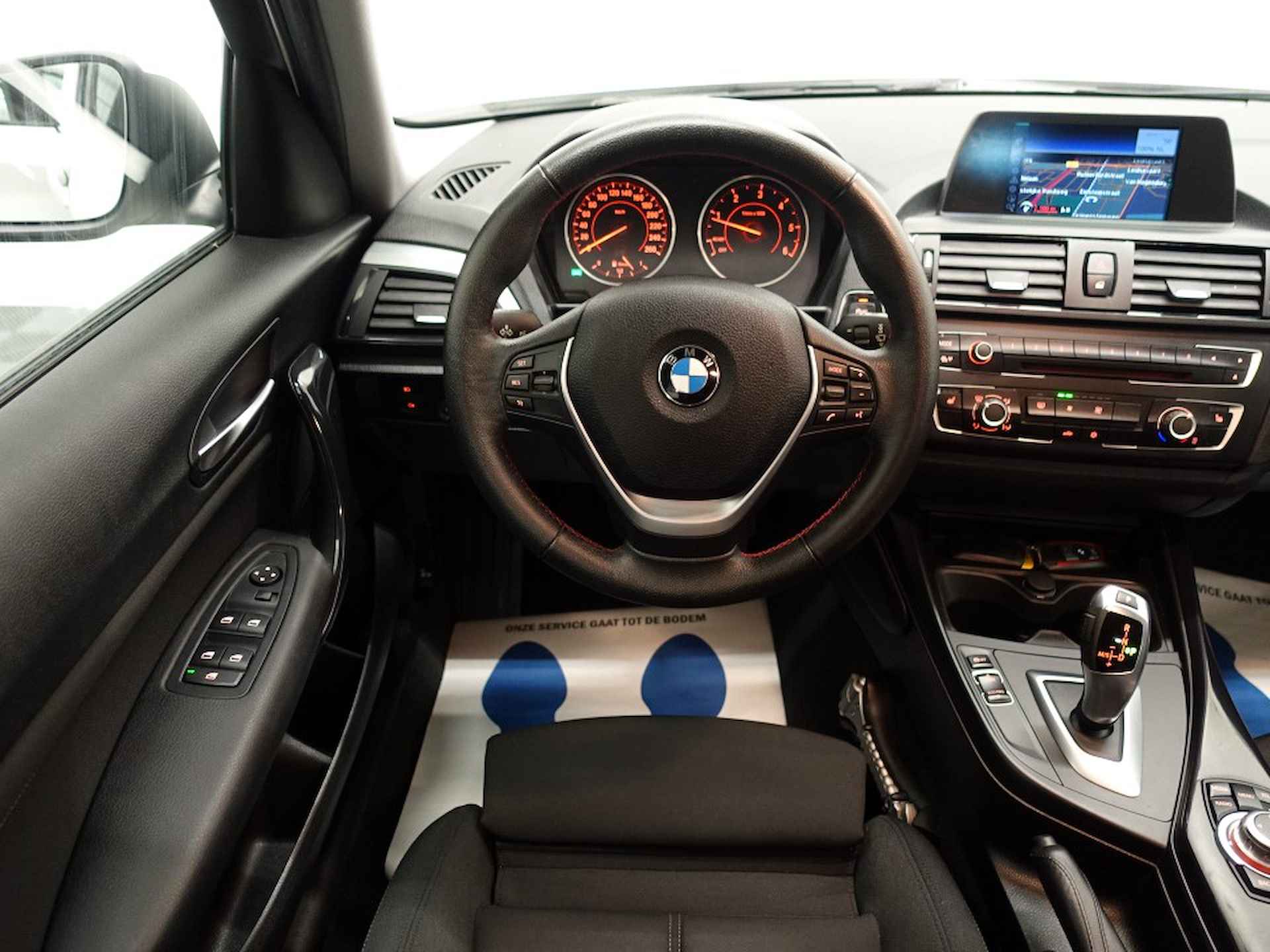 BMW 1-serie 116 D High Executive M-Sport Aut8- Full map Navi, Xenon, Stoelverw, ECC, LMV - 6/27