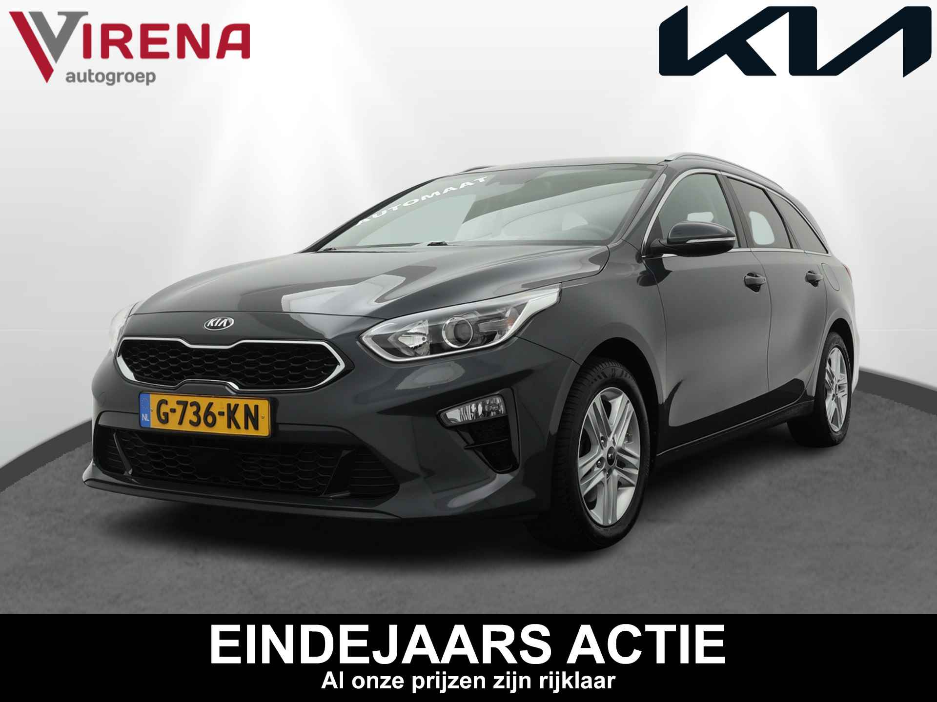 Kia Ceed Sportswagon 1.4 T-GDi DynamicPlusLine Automaat - Climate Control - Adaptive Cruise Control - Navigatie - Apple Carplay-/Android Auto - Fabrieksgarantie tot 10-2026 - 1/51