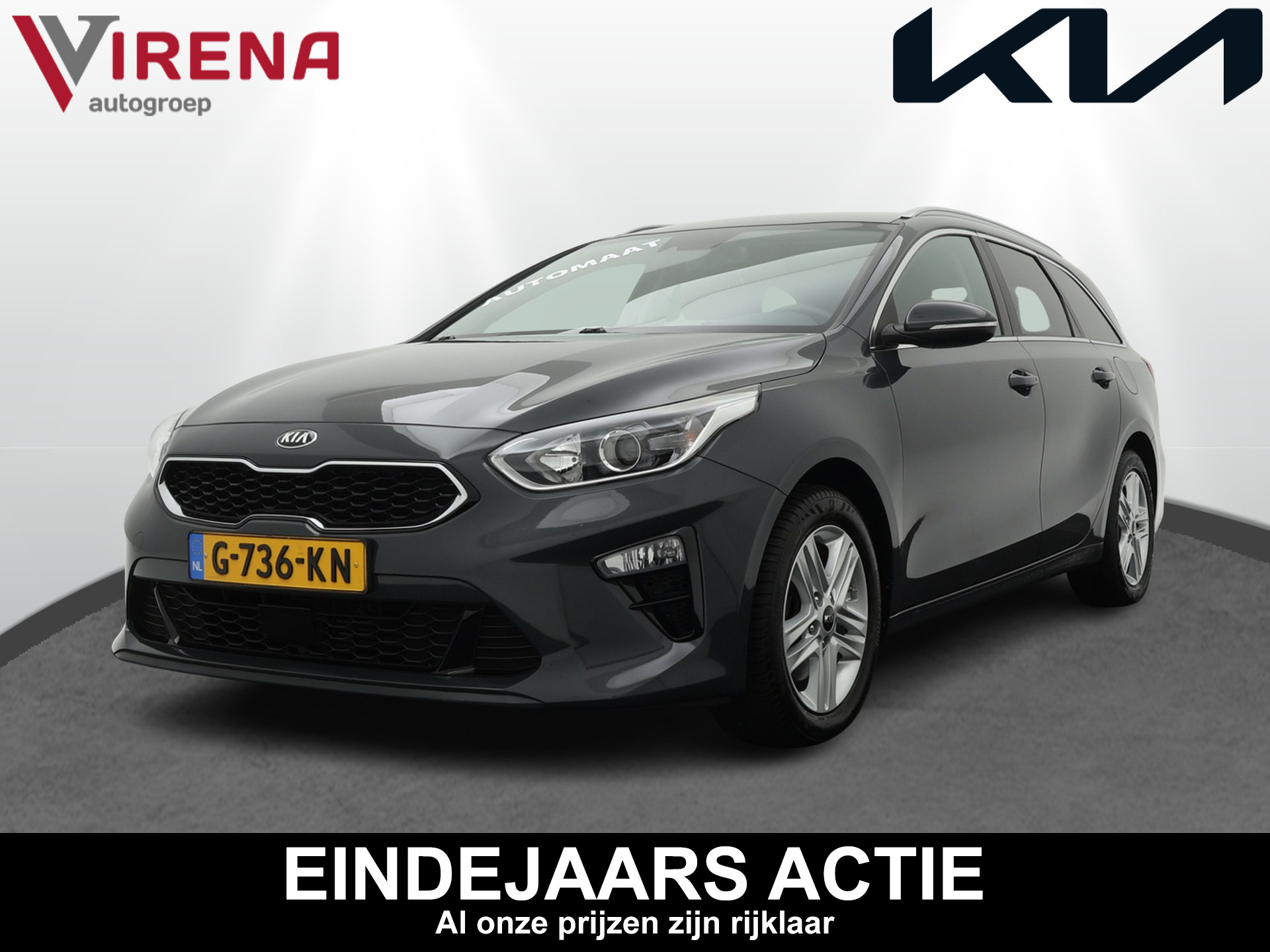 Kia Ceed Sportswagon 1.4 T-GDi DynamicPlusLine Automaat - Climate Control - Adaptive Cruise Control - Navigatie - Apple Carplay-/Android Auto - Fabrieksgarantie tot 10-2026