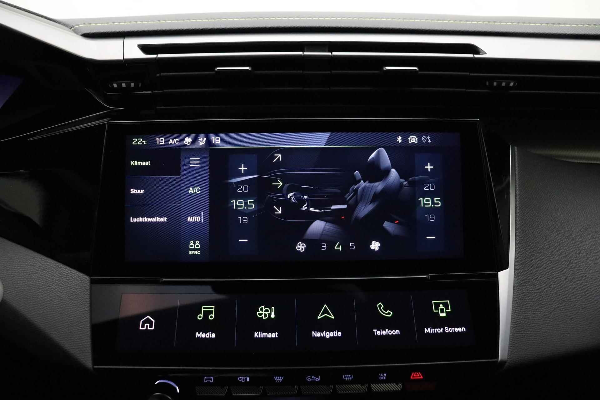 Peugeot 408 1.2 Hybrid 136 e-DCS6 GT | Elektrische Achterklep | Adaptieve Cruise Control | Camera | Navigatie | Full LED | 19'' LM Velgen | Demo - 28/37