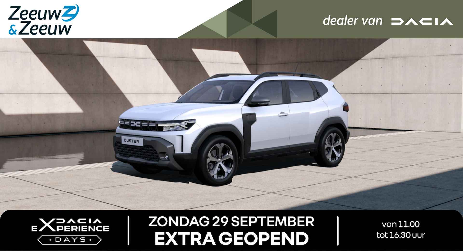 Dacia Duster 1.2 TCe 130 mild hybrid 4x4 Expression | Profiteer nu van €500,- EXTRA korting met de Dacia Experience Days | + De Dacia 50/50 Deal tegen 2,9% rente! | Nu uit voorraad leverbaar | - 1/13