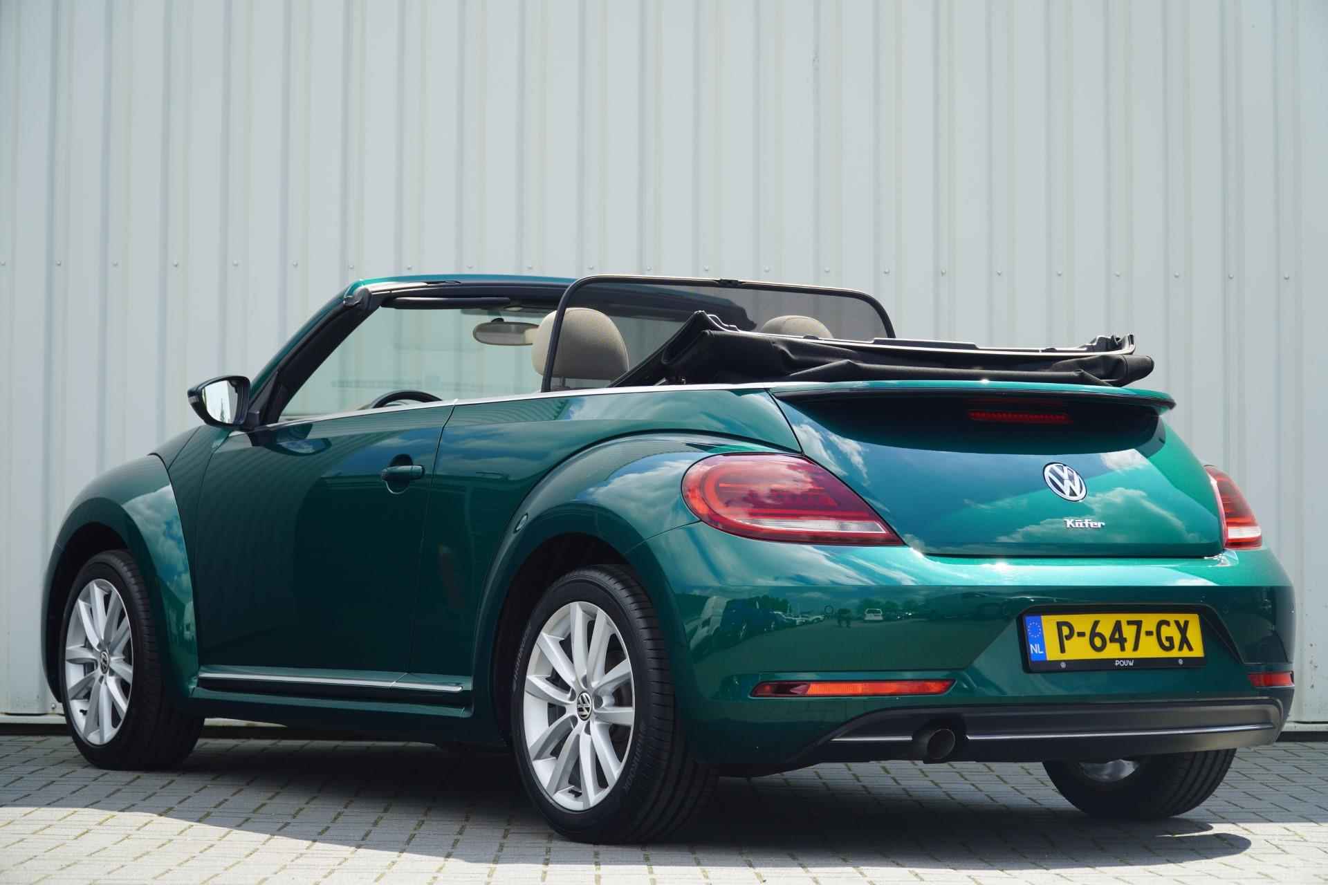 Volkswagen Beetle Cabriolet 1.2 TSI 105pk Exclusive Series | Navigatie | Stoelverwarming | Parkeersensoren - 11/33