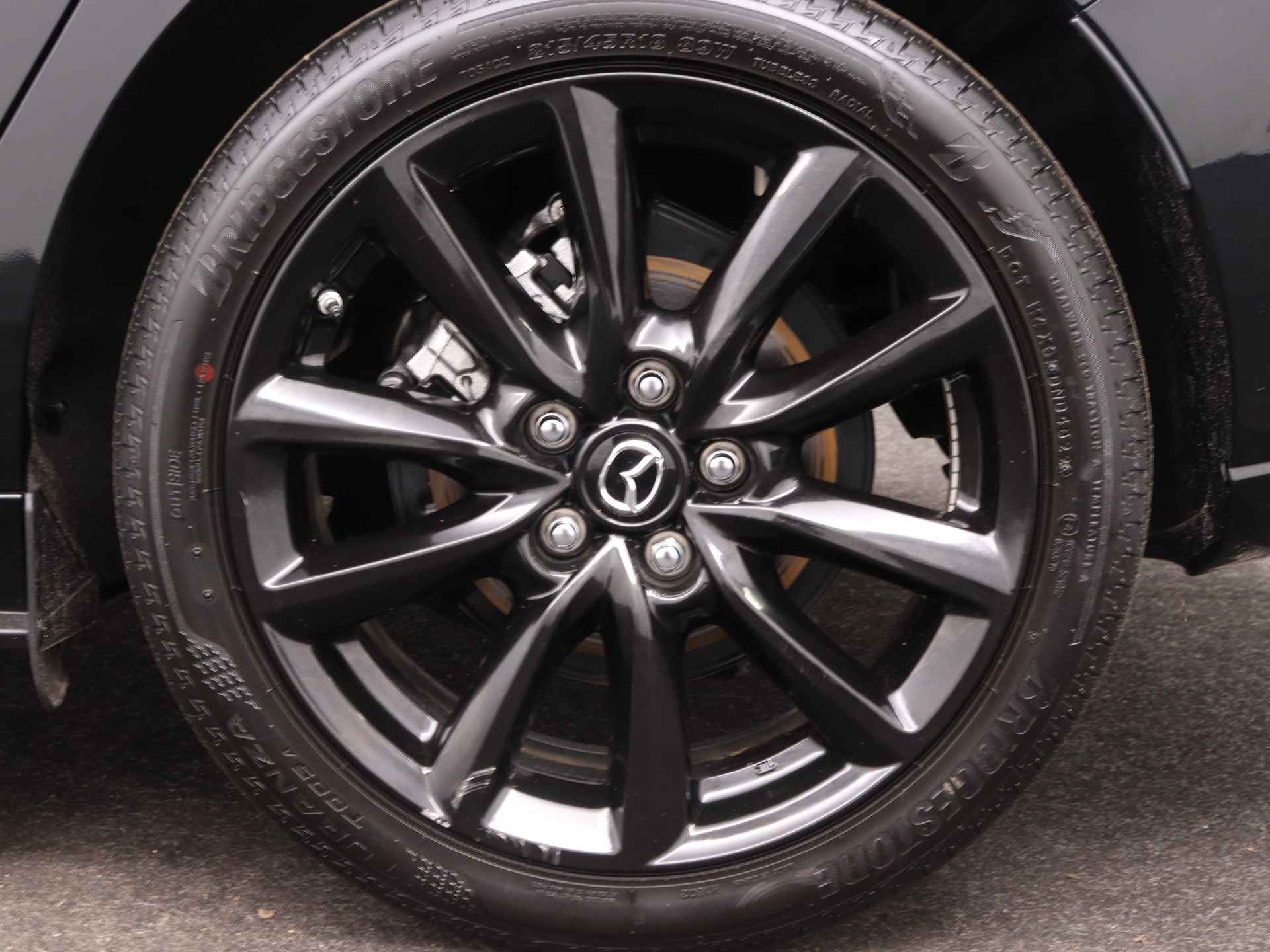 Mazda 3 2.0 e-SkyActiv-G M Hybrid 150 Homura | Stoelverwarming | Parkeersensoren | Camera | - 43/44