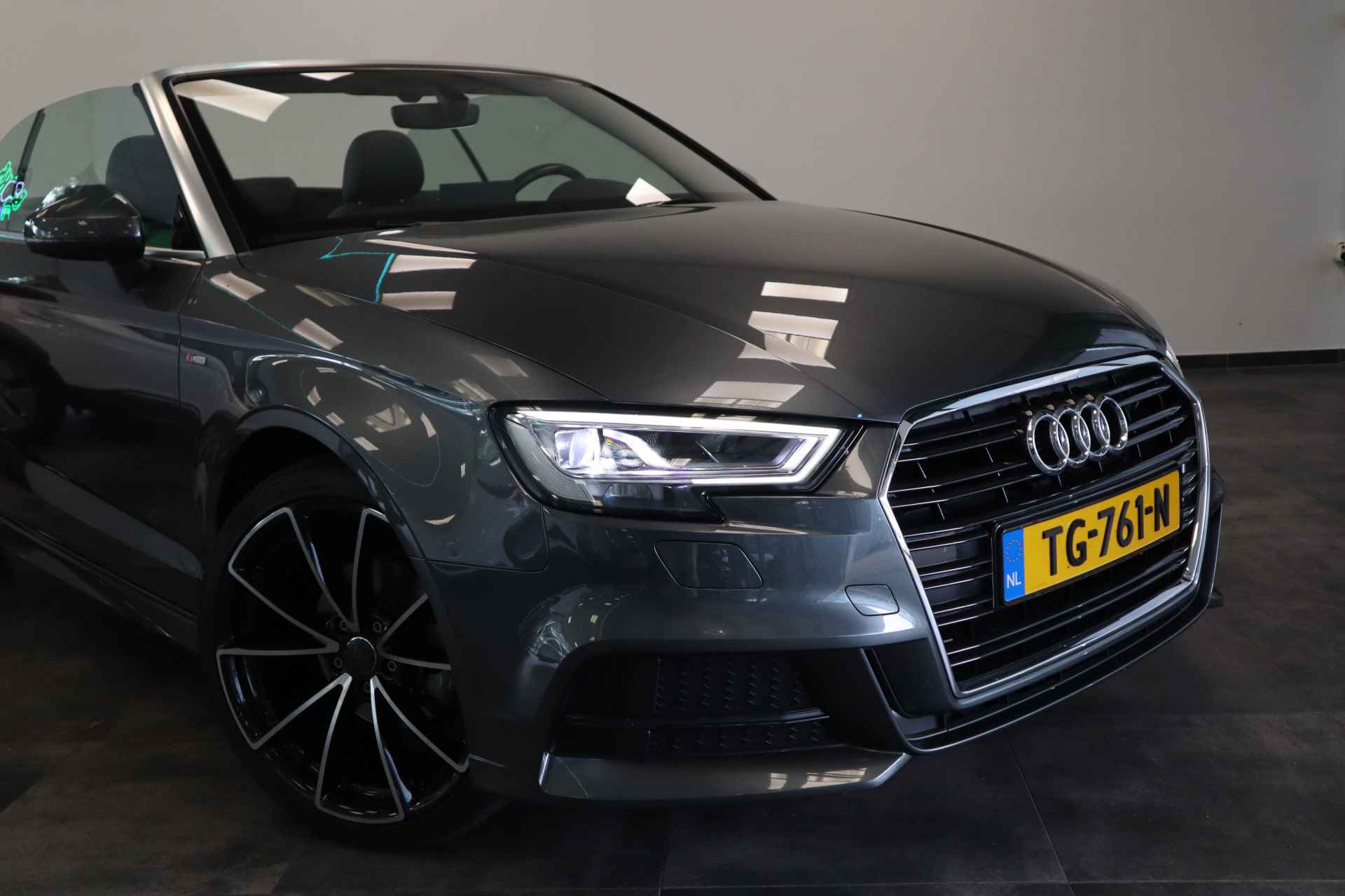 Audi A3 Cabriolet 1.4 TFSI Sport S Line Edition Navigatie 19''LMV S-tronic NL Auto NAP 2 jaar garantie mogelijk* (vraag naar de voorwaarden) - 7/31