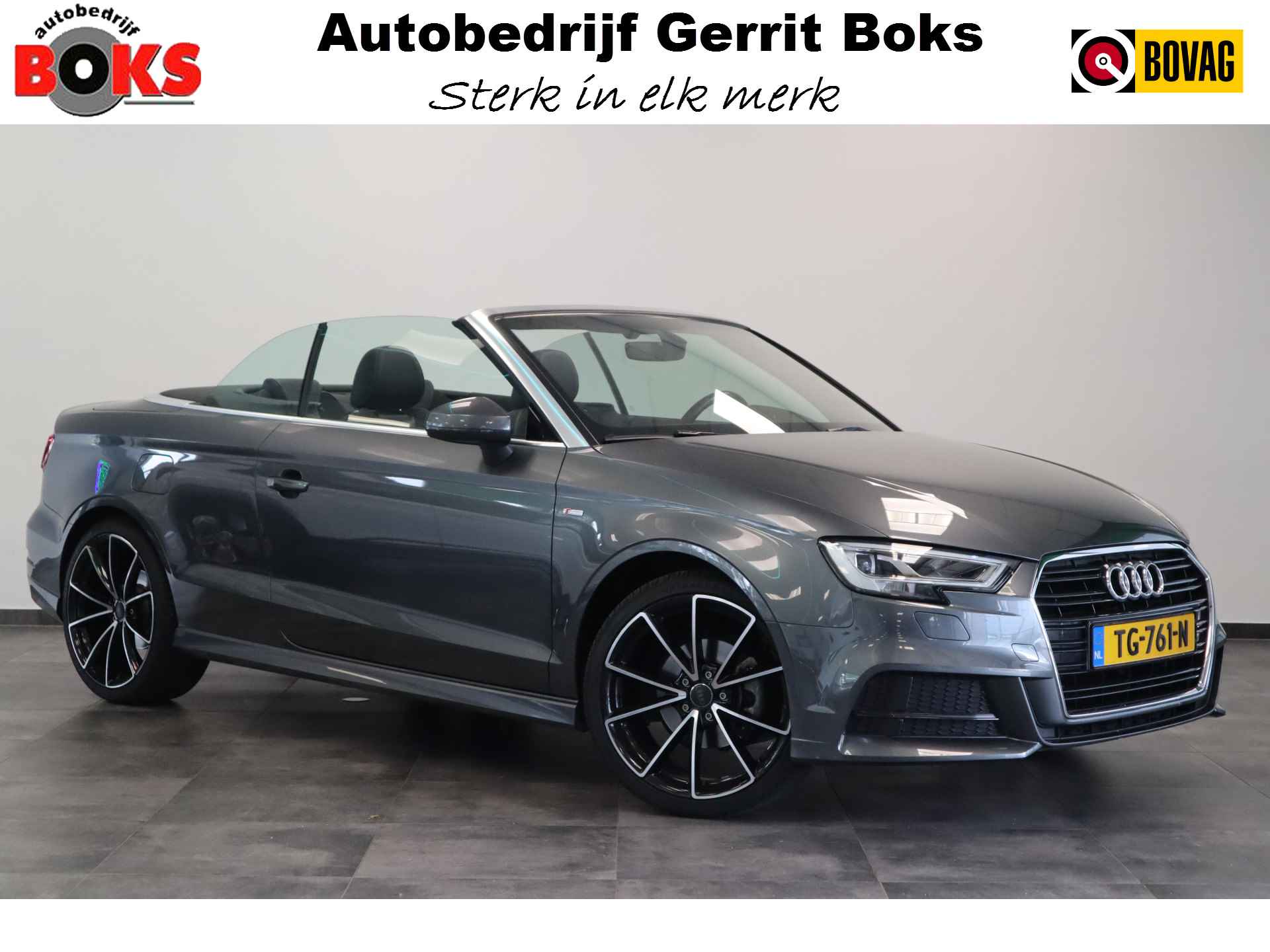 Audi A3 Cabriolet 1.4 TFSI Sport S Line Edition Navigatie 19''LMV S-tronic NL Auto NAP 2 jaar garantie mogelijk* (vraag naar de voorwaarden) - 1/31