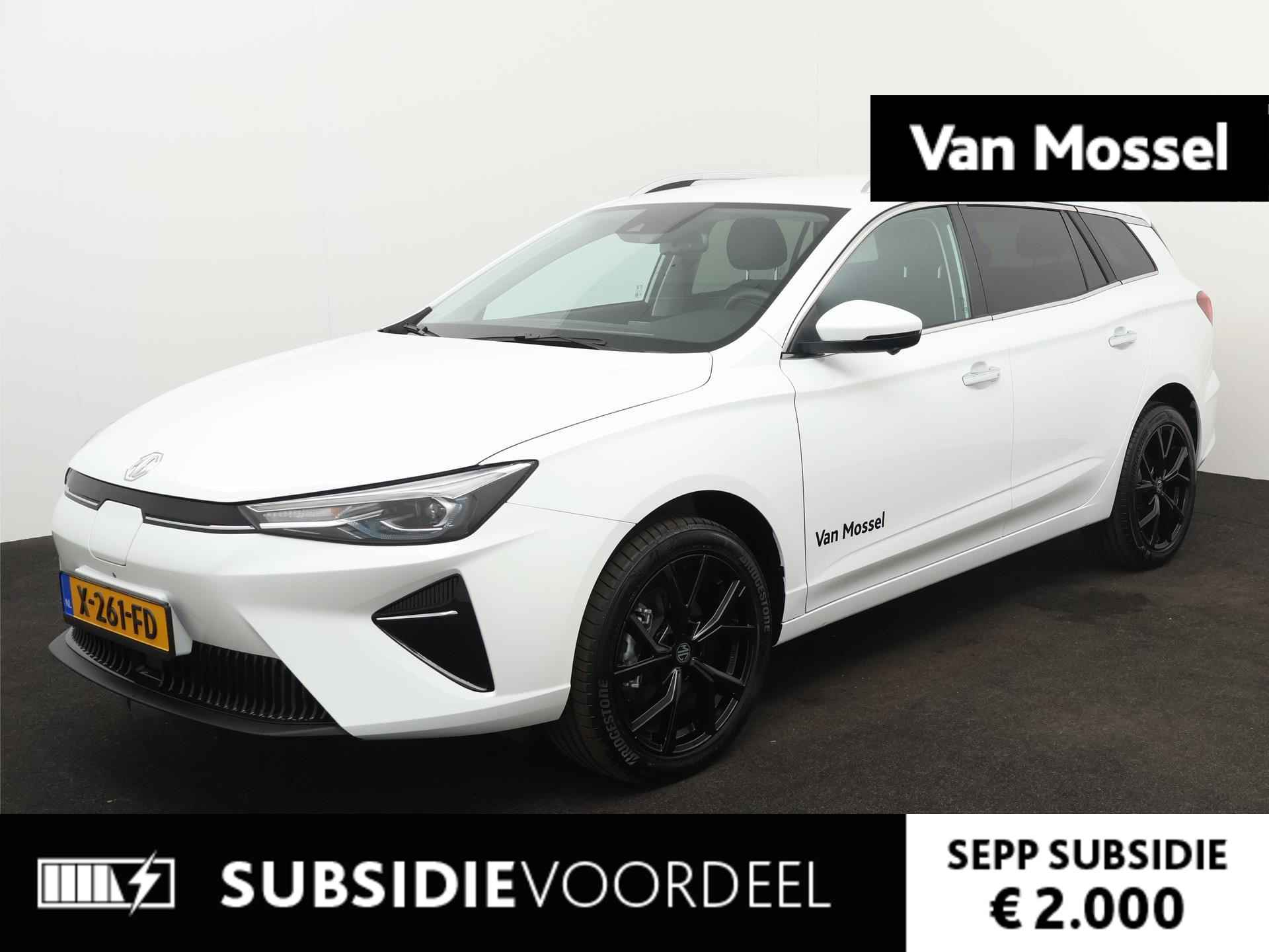 MG 5 Long Range Luxury 61 kWh | WLTP 380 KM | Navigatie | ACC | 360° Cam | Climate Control | 18"Zwarte LMV | DAB | Stoelverwarming Voor | BTW AUTO | - 1/22