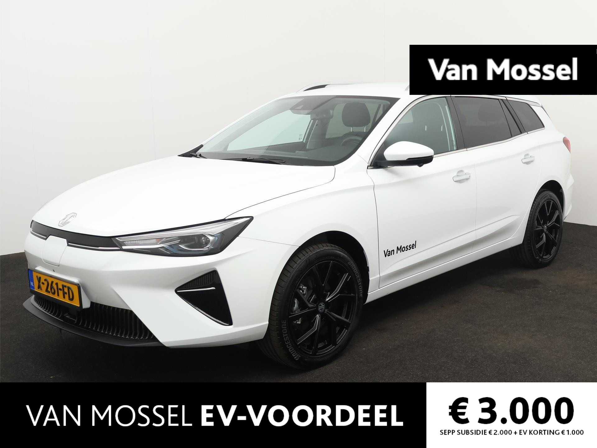 MG 5 Long Range Luxury 61 kWh | WLTP 380 KM | Navigatie | ACC | 360° Cam | Climate Control | 18"Zwarte LMV | DAB | Stoelverwarming Voor | BTW AUTO |