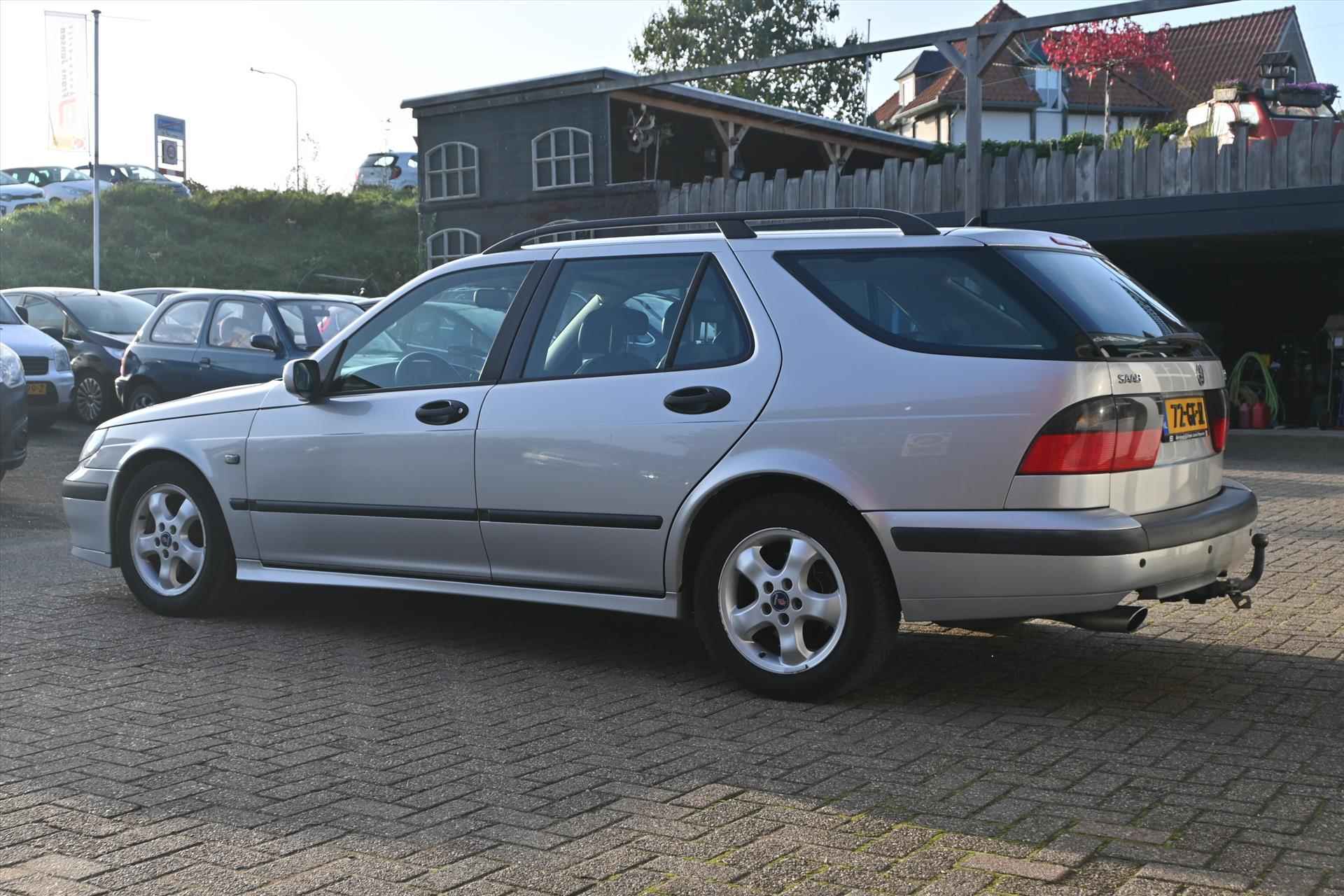 Saab 9-5 Estate 2.3 Turbo 230pk Automaat | Trekhaak | Leder | Stoelverwarming & Ventilatie - 4/31