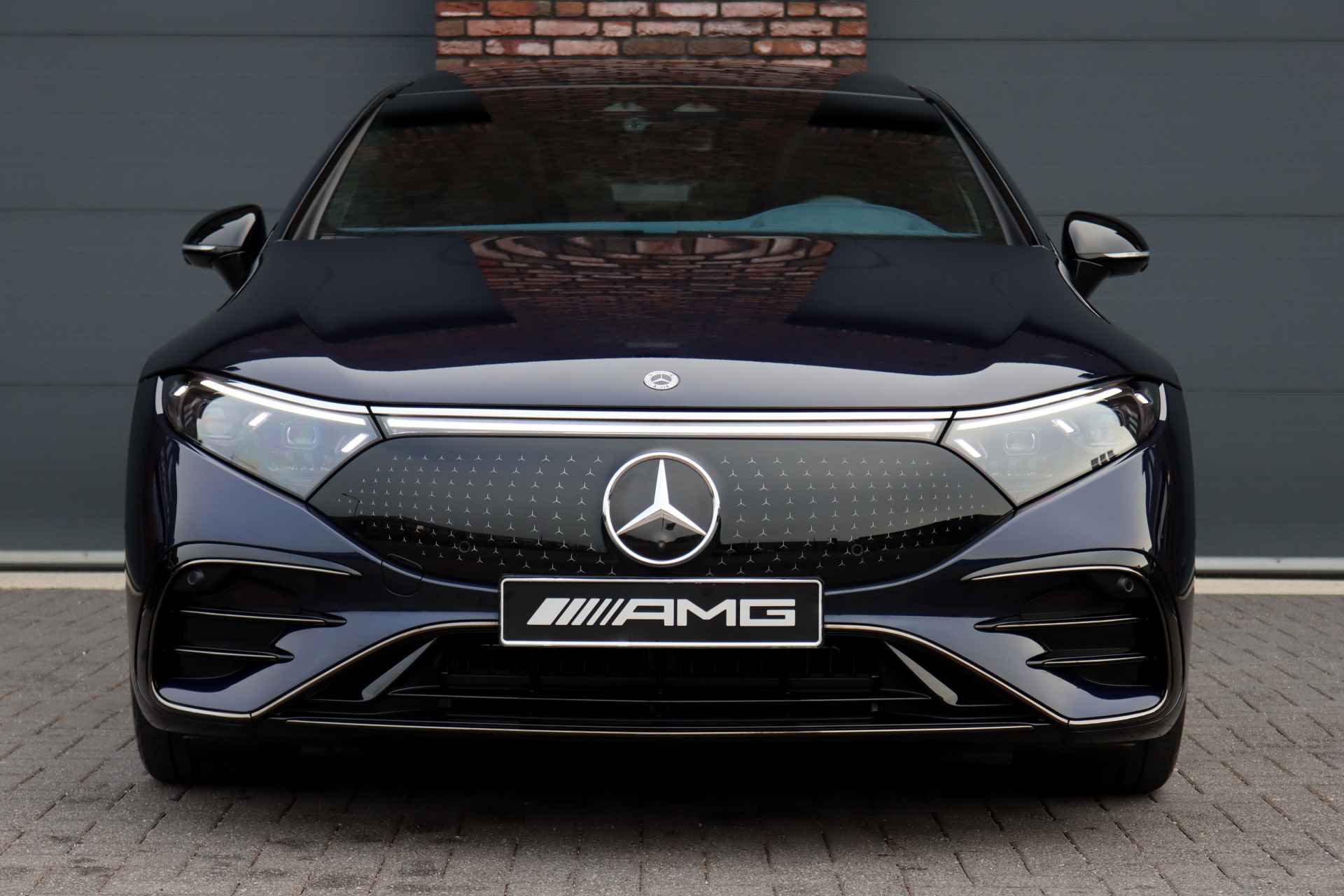 Mercedes-Benz EQS 450+ AMG Line 108 kWh | Netto ex BTW 68.500,- | Hyperscreen | Airmatic | Distronic+ | Achterasbesturing | Panoramadak | HUD | Burmester | Memory | Leder | Surround Camera | Keyless Go | - 14/48