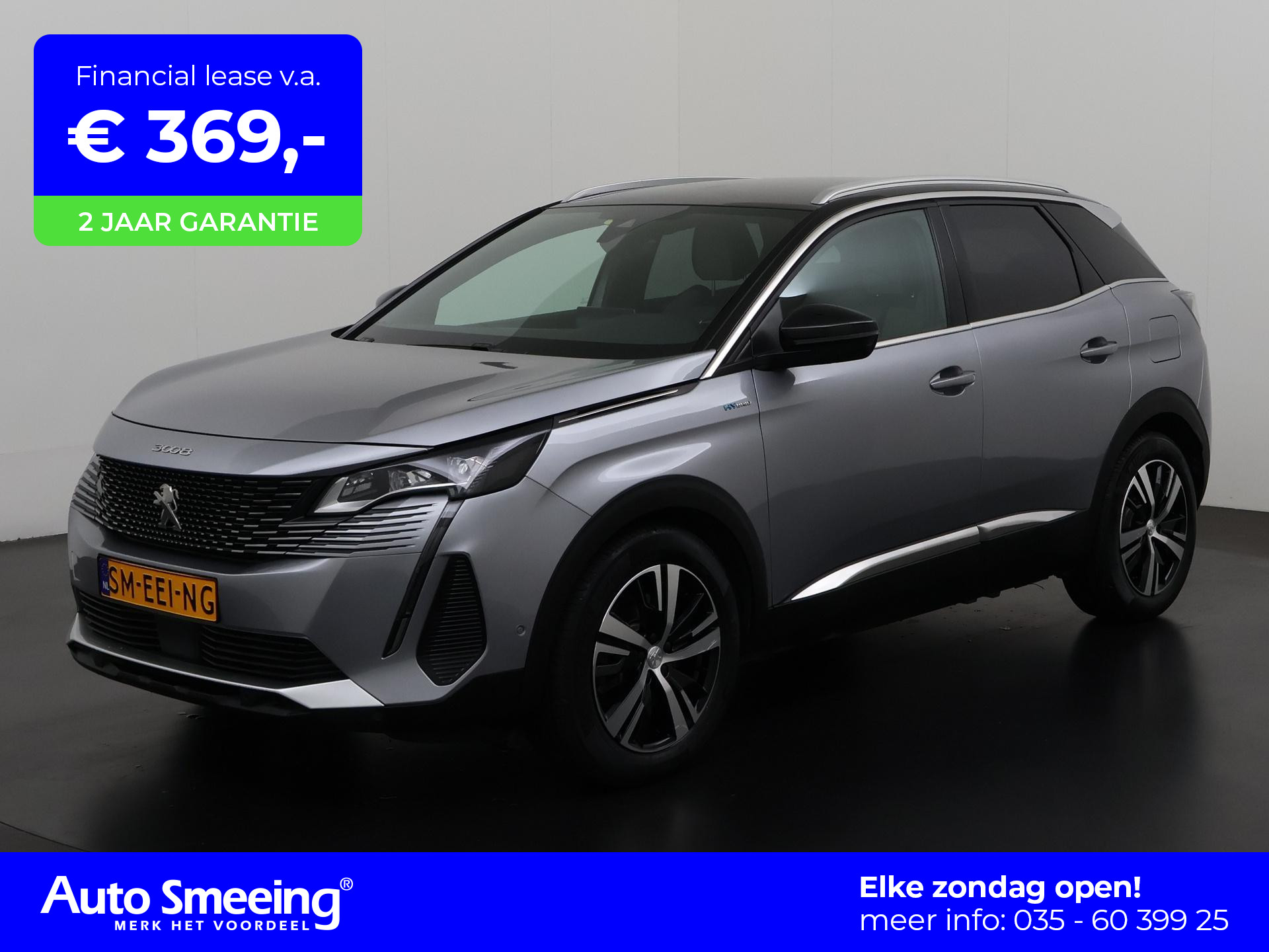 Peugeot 3008 1.6 HYbrid 225 GT | Leder/alcantara | Camera | Adaptive cruise | Zondag open!