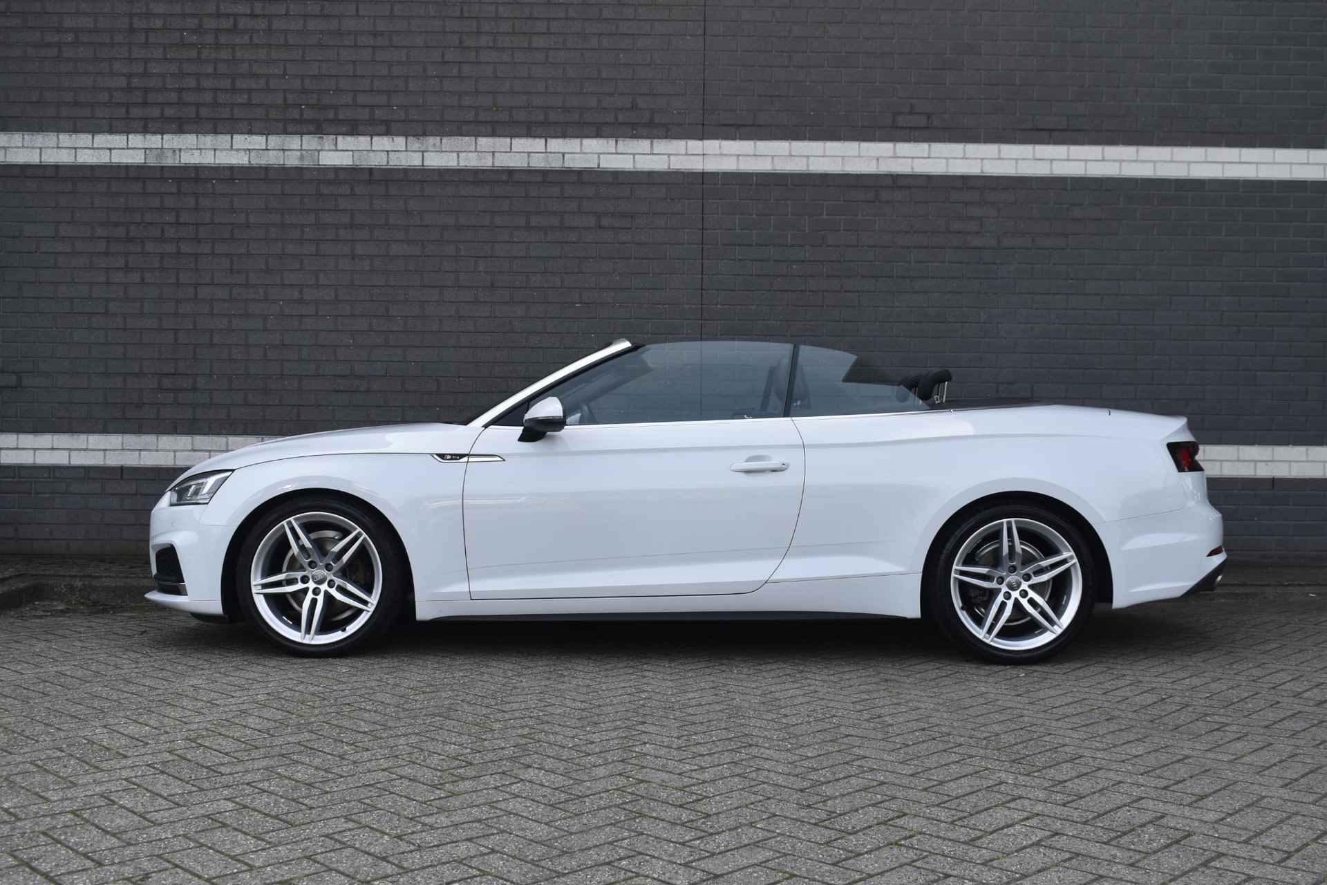 Audi A5 Cabriolet 40 TFSI Design Pro Line Plus / S-Line / Sportstoelen / Camera / Leder - 5/38