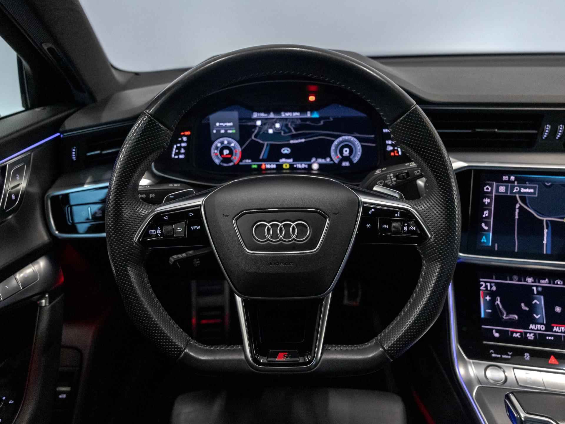Audi A6 AVANT 50 TDI 3x S-Line / 286pk / Panoramadak / Luchtvering / Trekhaak / Virtual Cockpit / Leder - 23/45