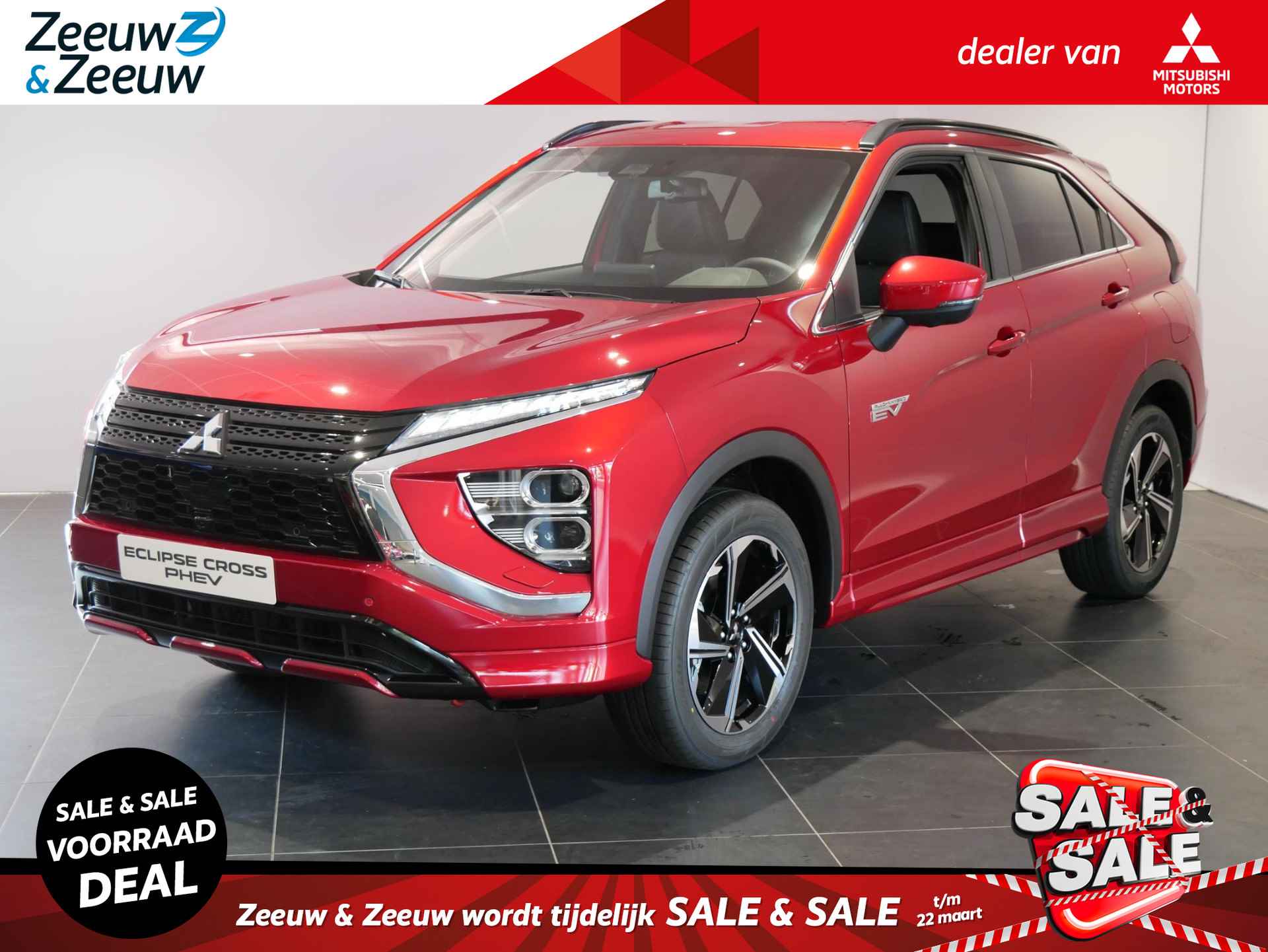 Mitsubishi Eclipse Cross 2.4 PHEV Intense+ uitverkoop € 8500,- Korting nog twee stuks | 8 jaar garantie