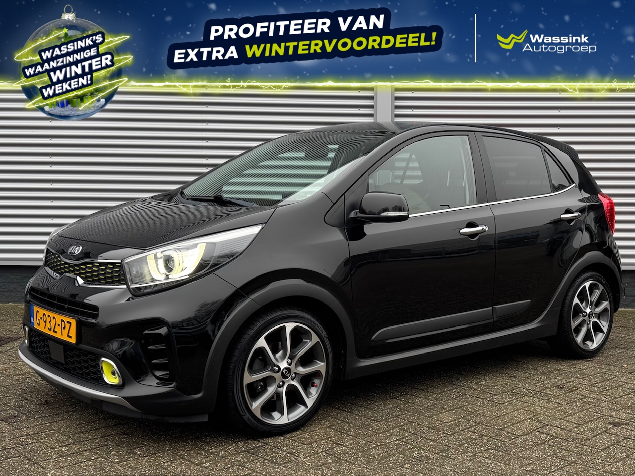 KIA Picanto 1.0 T-GDi 100pk 5-zits X-Line | Stoel/Stuurwielverwarming | Navigatie | Climate Control |