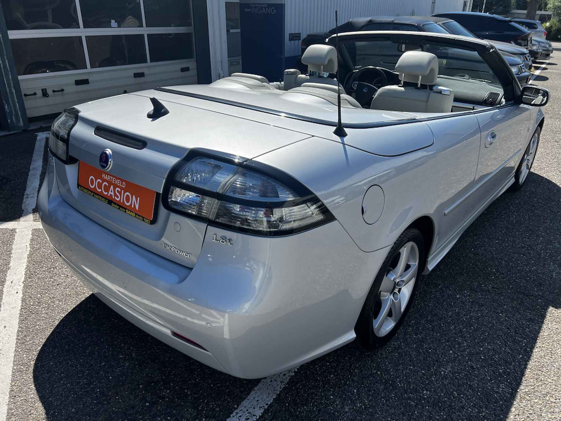 Saab 9-3 Cabrio 1.8t Vector - mooi dak - 9/54