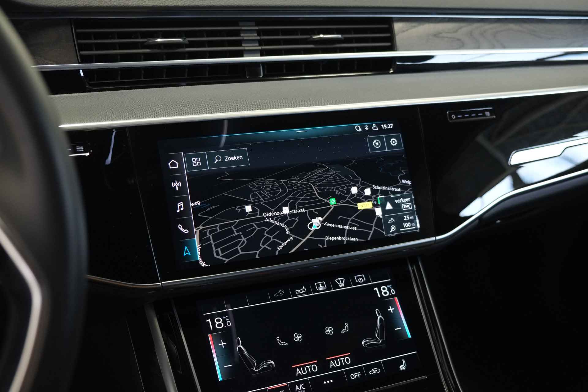 Audi A8 60 TFSI e quattro Lang / Luchtvering / ACC / Draadloos Carplay - 25/50