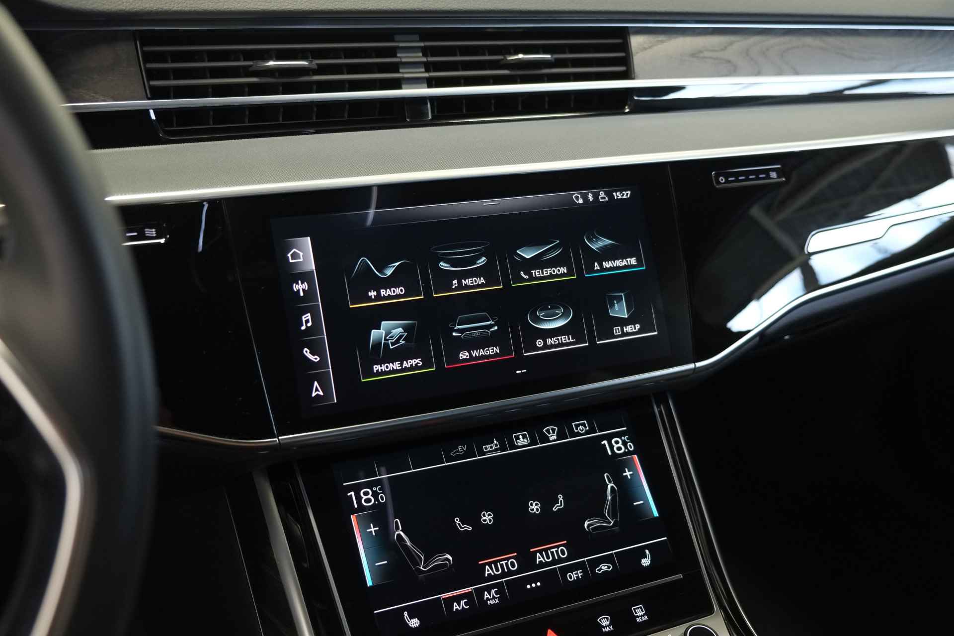 Audi A8 60 TFSI e quattro Lang / Luchtvering / ACC / Draadloos Carplay - 26/50