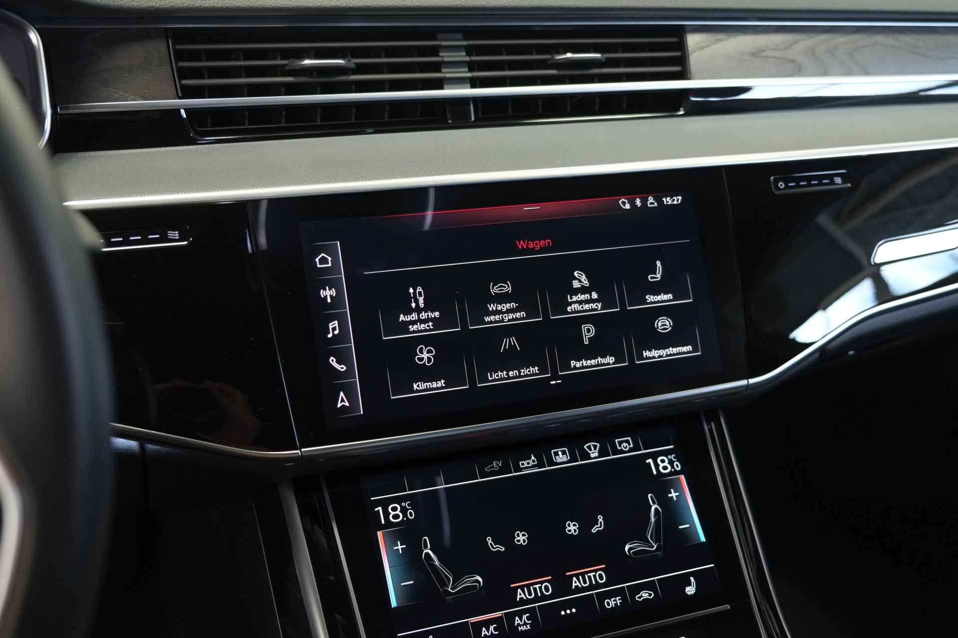 Audi A8 60 TFSI e quattro Lang / Luchtvering / ACC / Draadloos Carplay - 27/50