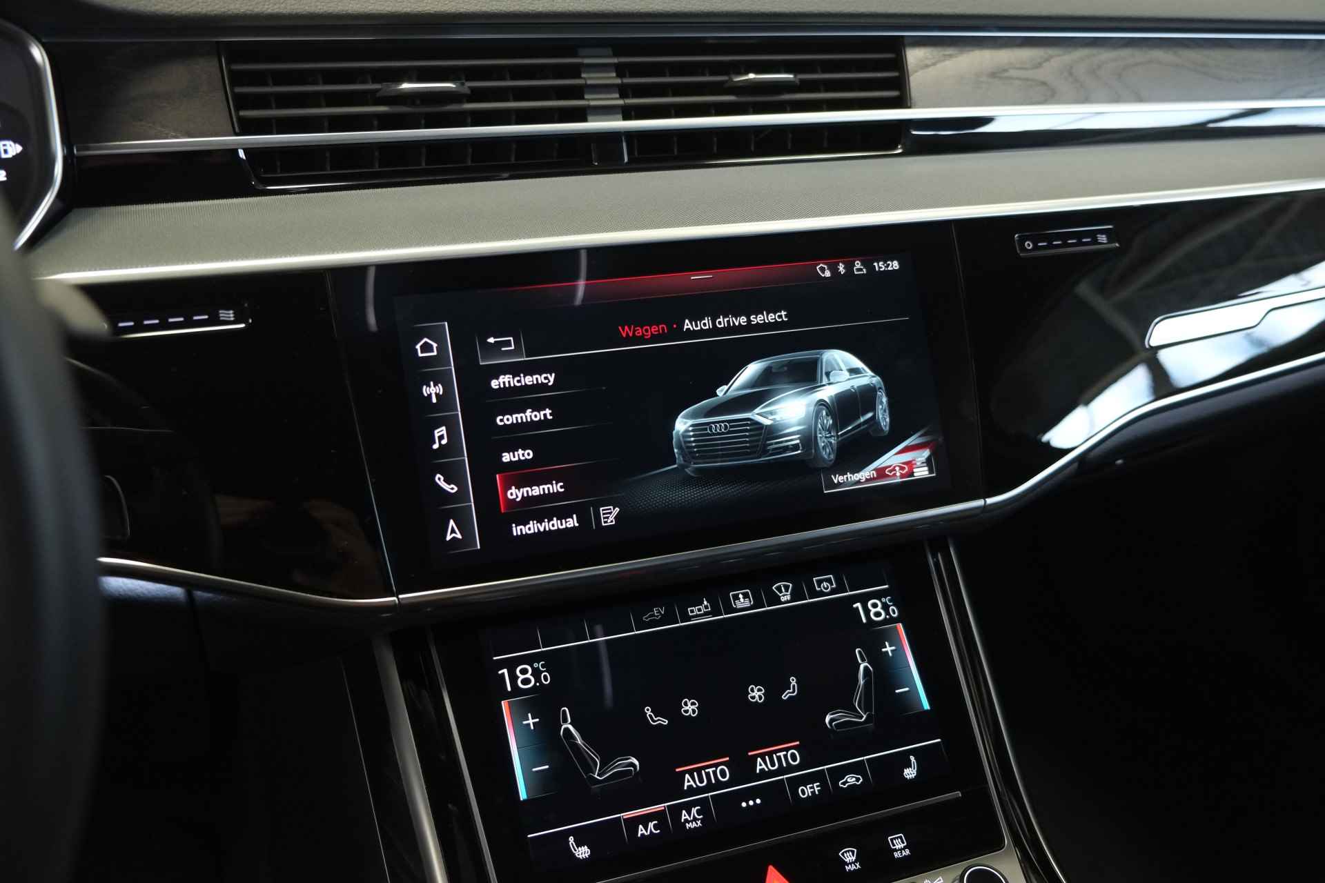 Audi A8 60 TFSI e quattro Lang / Luchtvering / ACC / Draadloos Carplay - 29/50