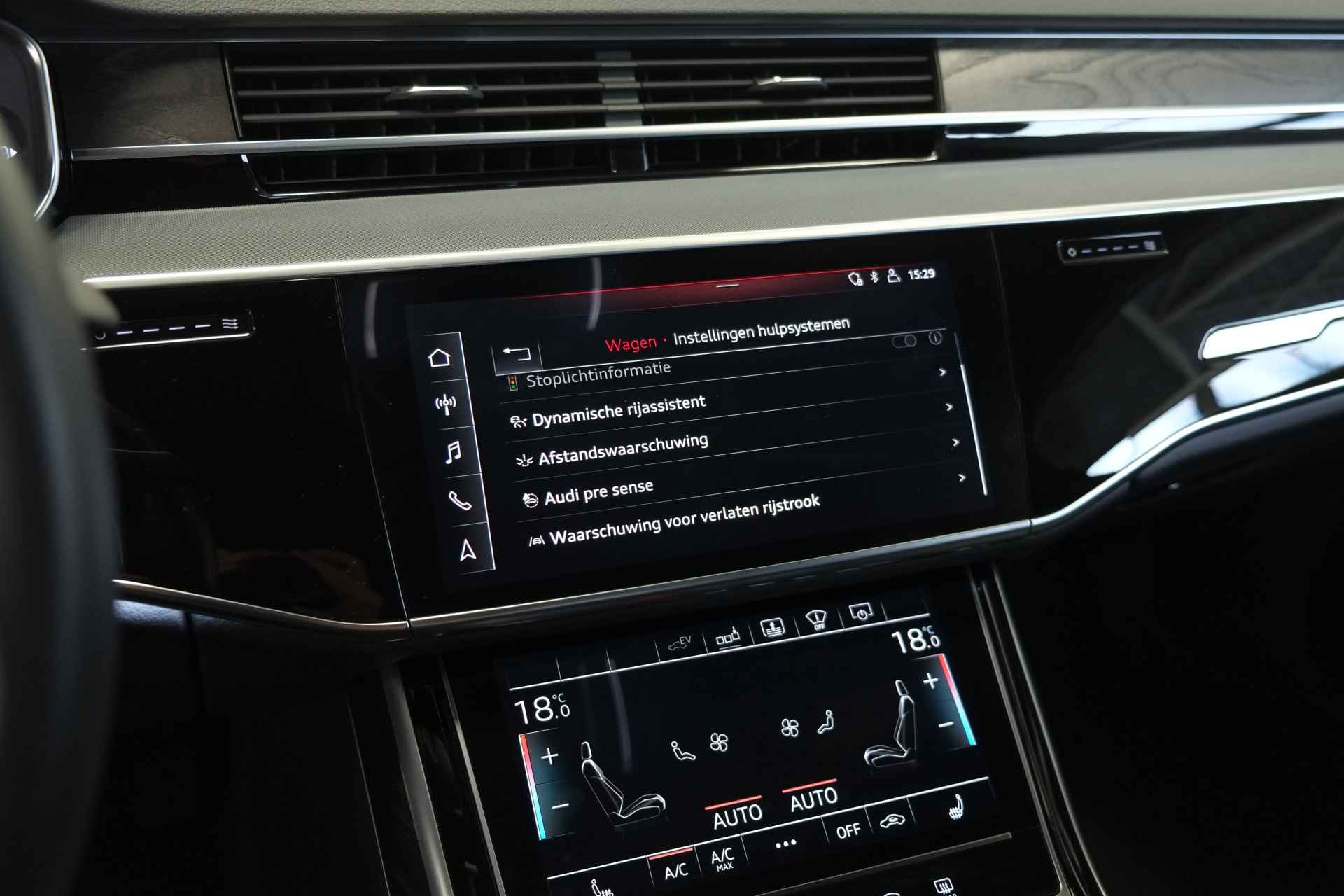 Audi A8 60 TFSI e quattro Lang / Luchtvering / ACC / Draadloos Carplay - 31/50