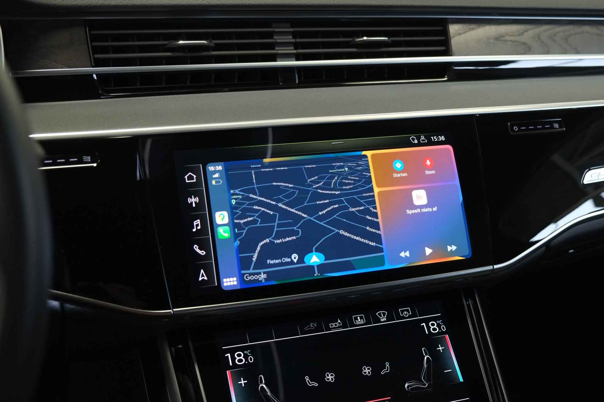 Audi A8 60 TFSI e quattro Lang / Luchtvering / ACC / Draadloos Carplay - 32/50