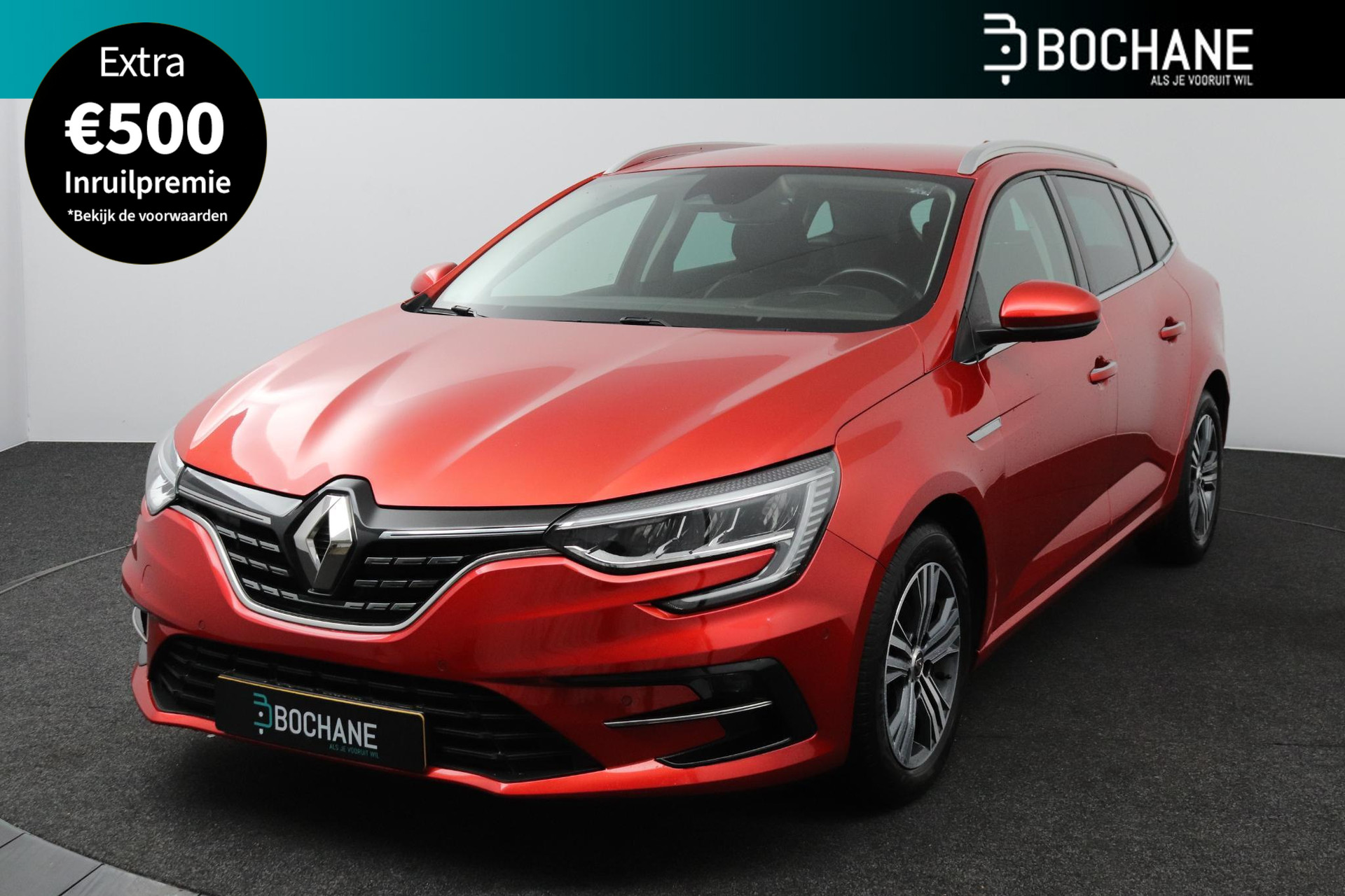 Renault Mégane Estate 1.3 TCe 140 EDC Intens | All-Season banden | Trekhaak | Achteruitrijcamera | Head-Up display | Bose audio