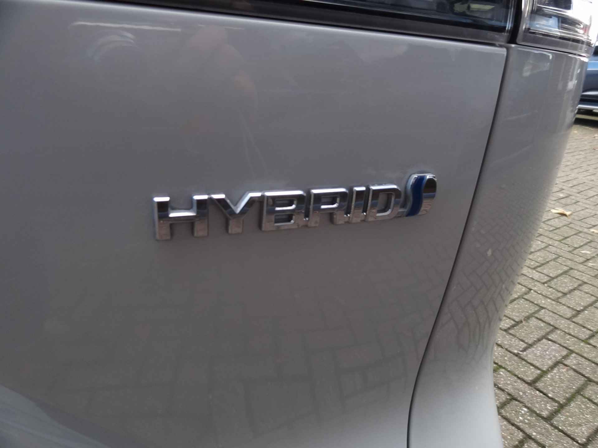 Toyota Corolla Cross 2.0 Hybrid Style halfleer / Pearl White lak / 10 jaar garantie - 20/42