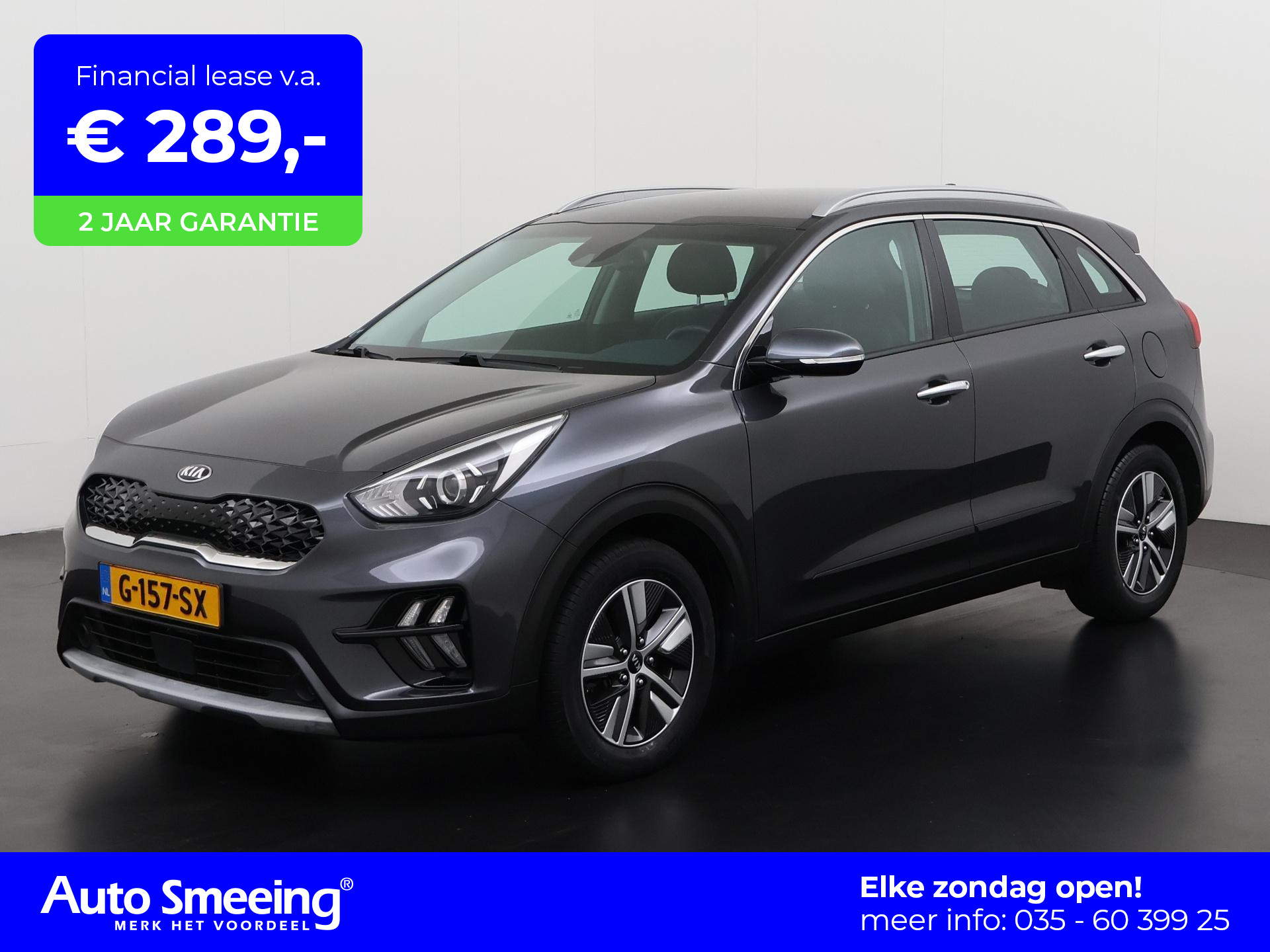 Kia Niro 1.6 GDi Hybrid DynamicLine Facelift | Camera | Carplay | Adaptive cruise | Zondag open!